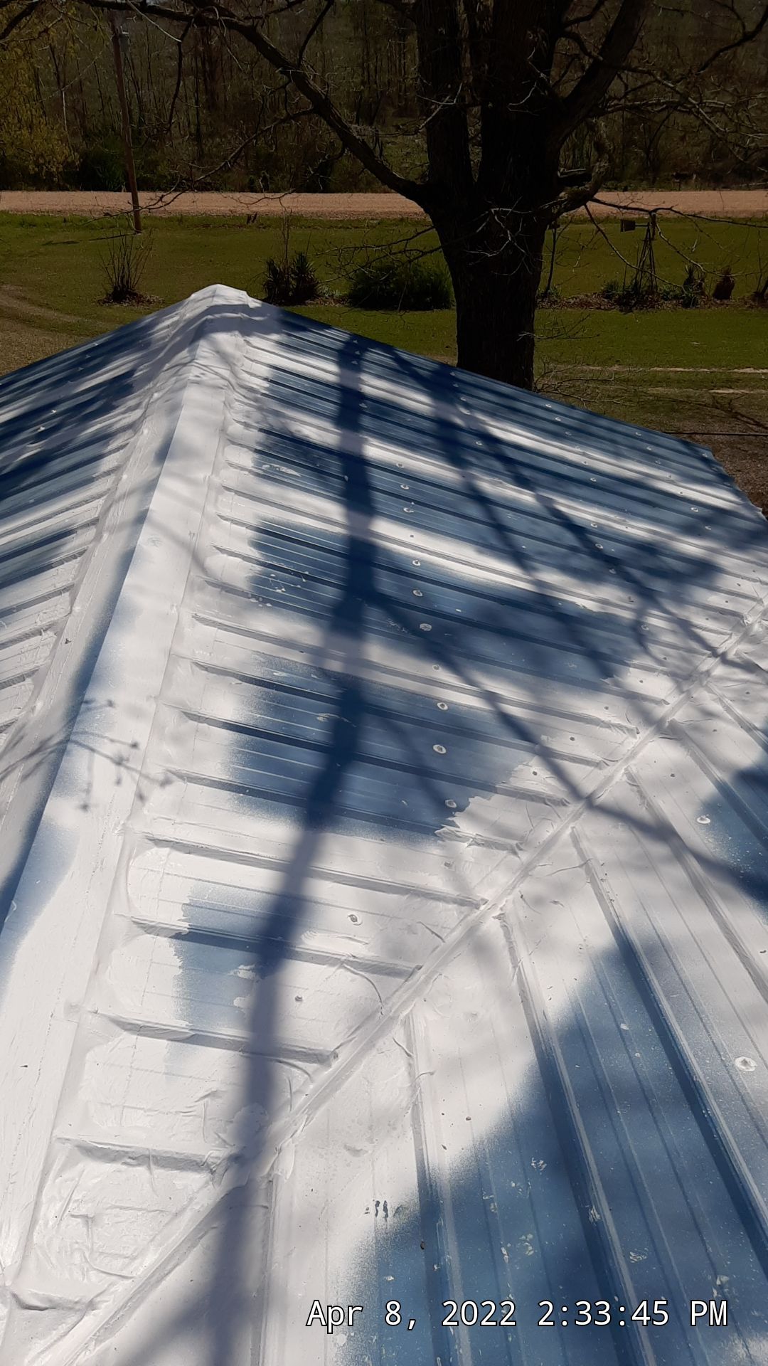 Commercial Roofing Installation using Aldocoat Coatings by Hostetler Roofing