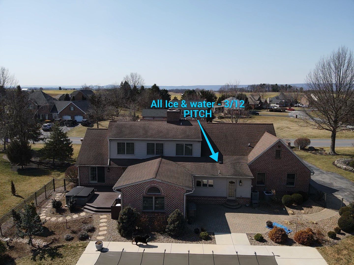 Roof Installation using Gaf Hdz Architectural Shingle - Hickory by Teflon Roofing