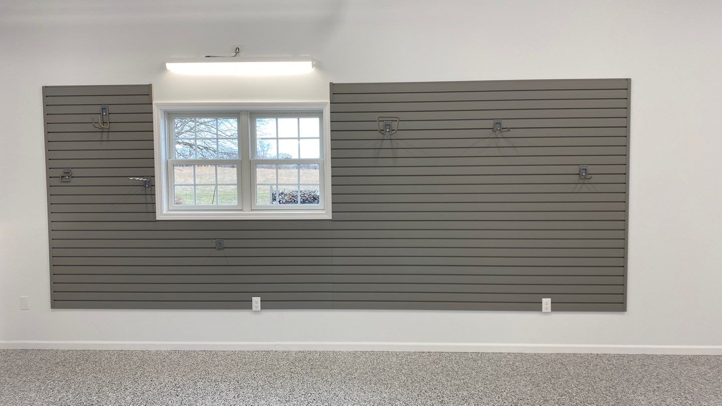 Pat F. gets a beautiful remodeled garage! by Banner Garage