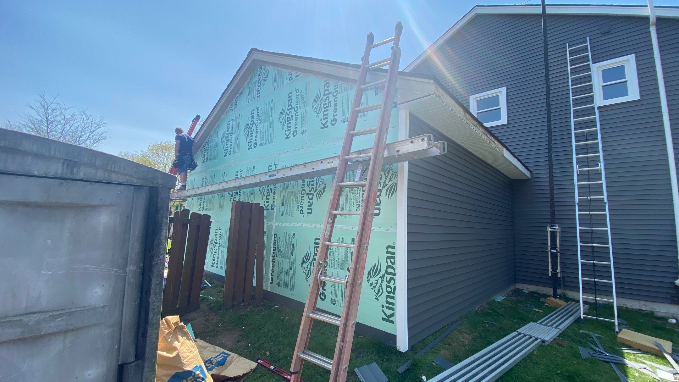 Siding Replacement using CertainTeed Restoration Classis D4 by 180 Contractors
