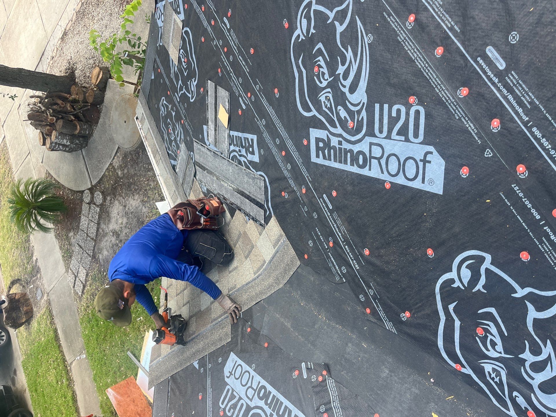 Residential Roofing Repair using Owen's Corning Duration (Lifetime) Shingles by Roof Repair Company