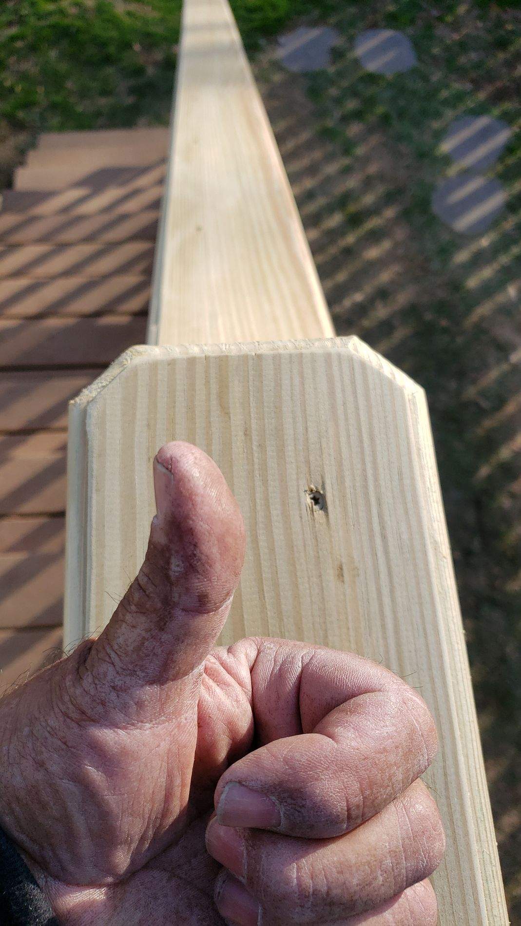Deck Rail Repair by Roof Right Inc