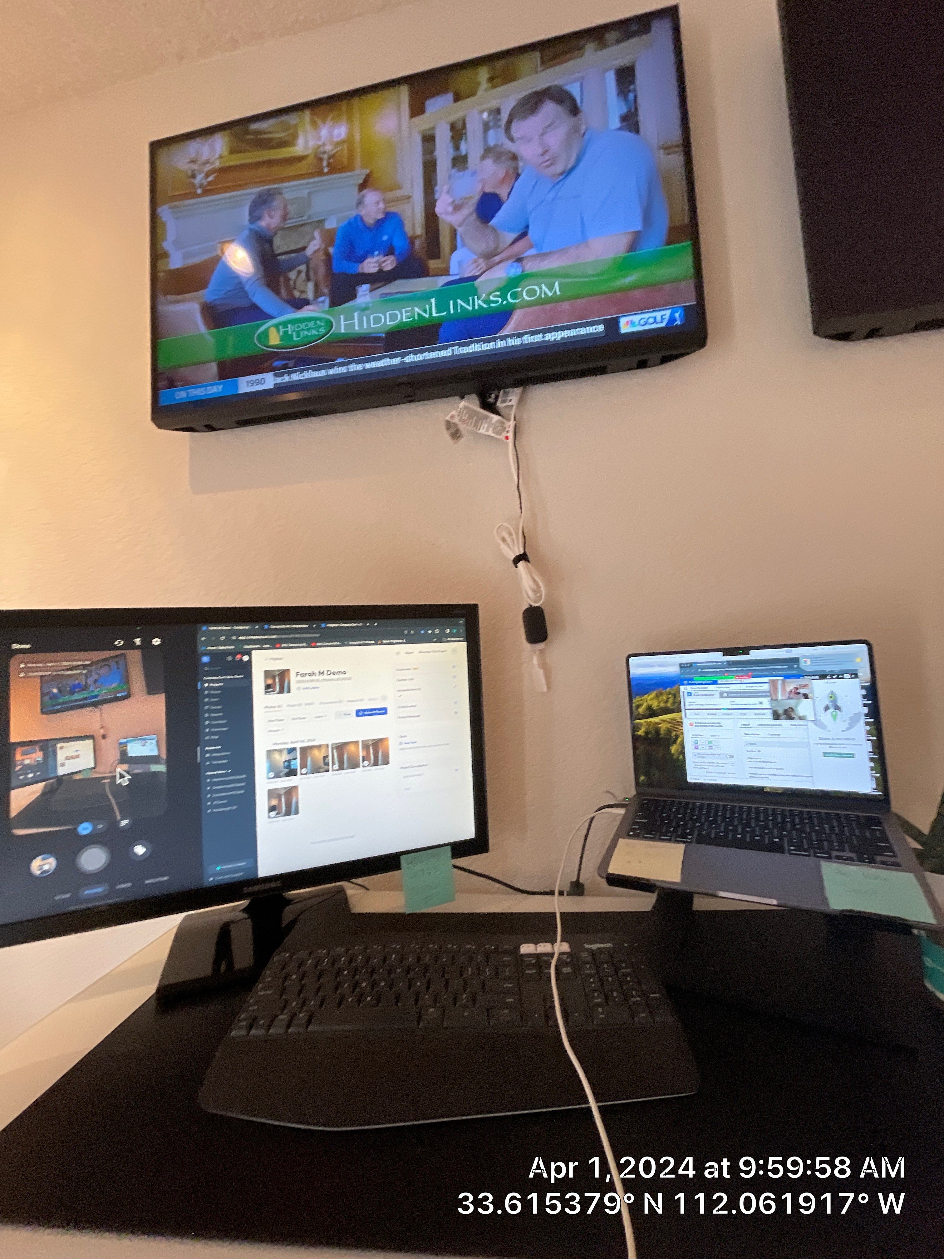 basement paint job by CompanyCam Sales Demo