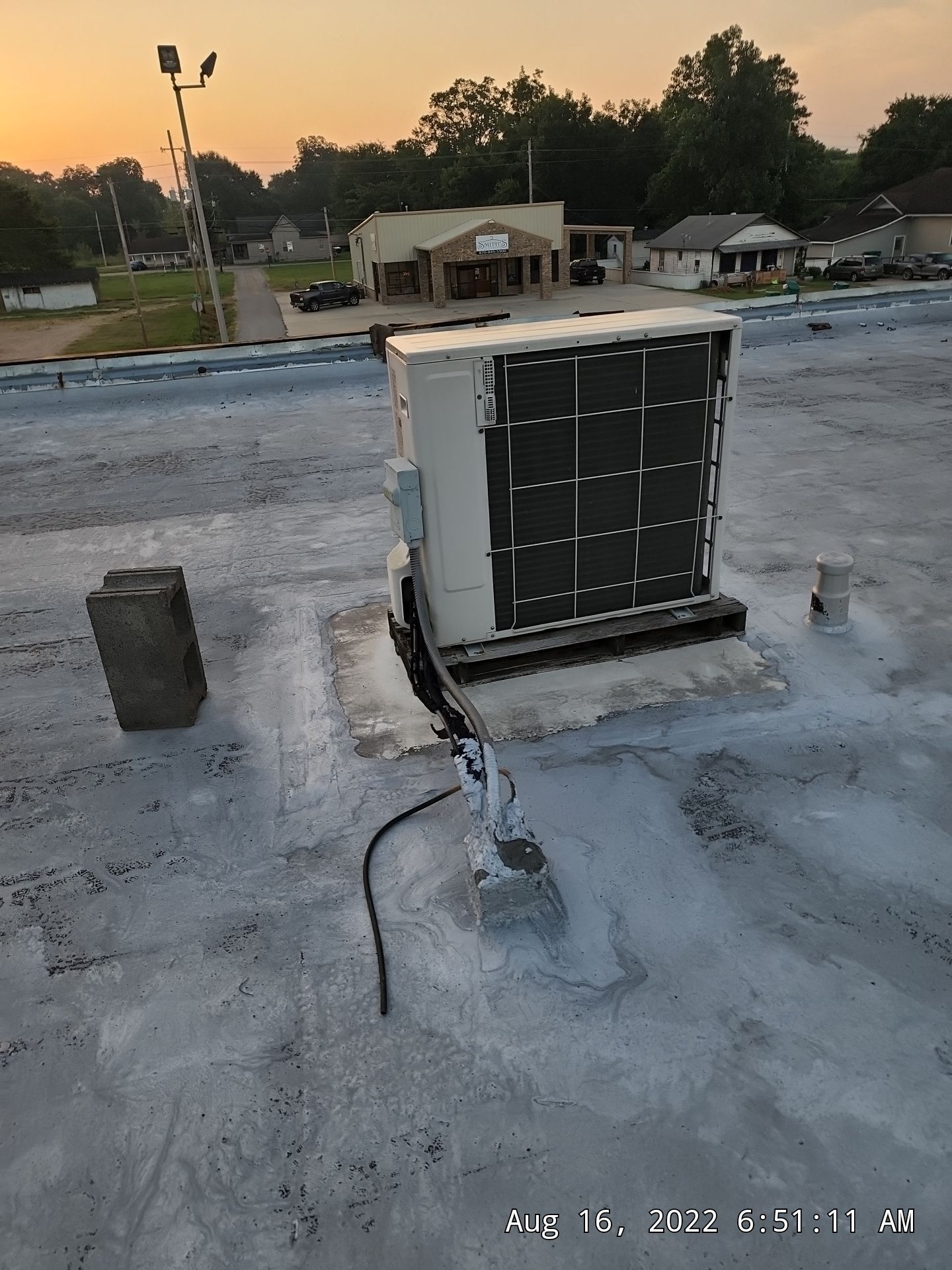 Commercial Roofing Installation using 50 mil PVC by Hostetler Roofing