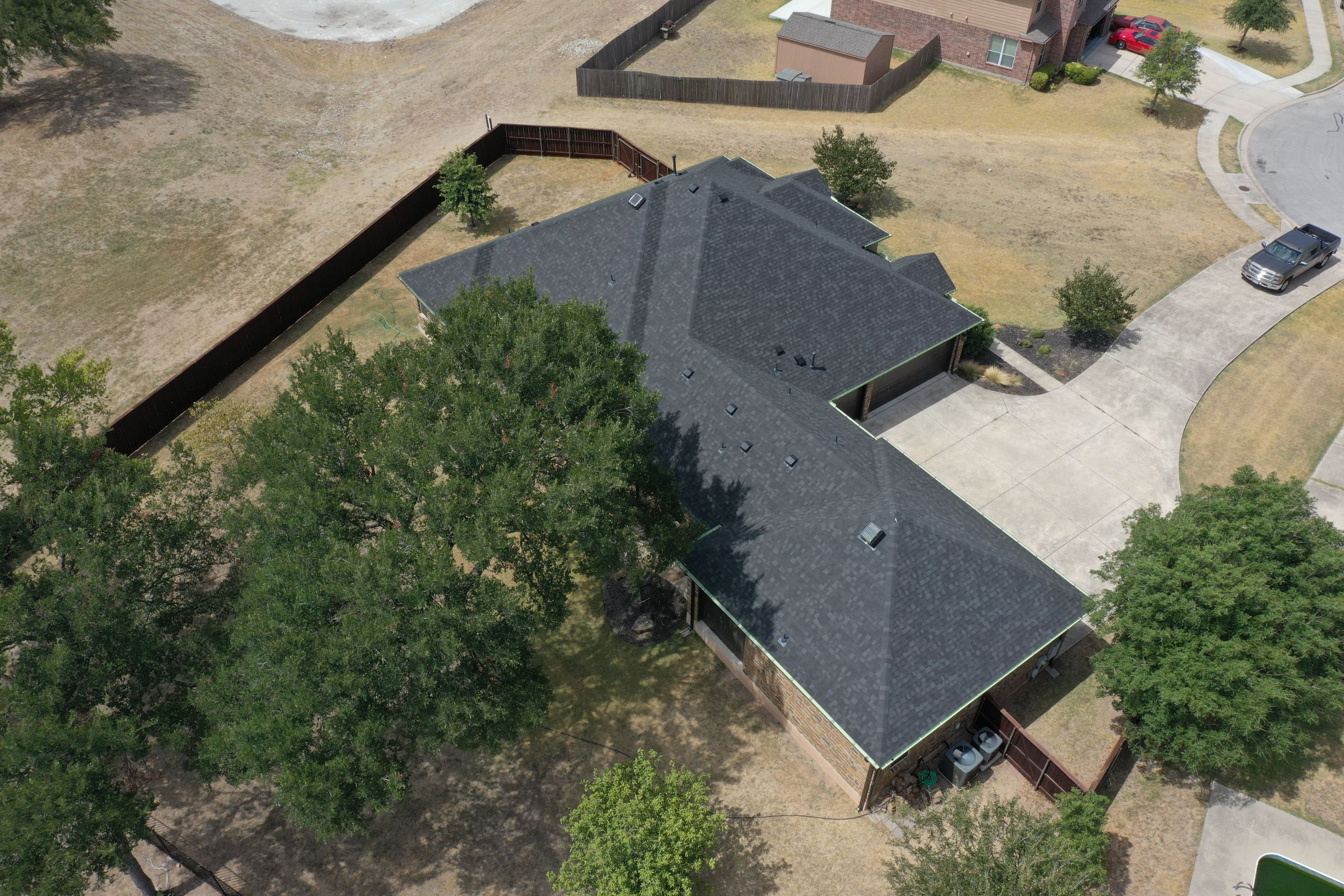 Residential Roof Replacement using OC by Action Exteriors Austin