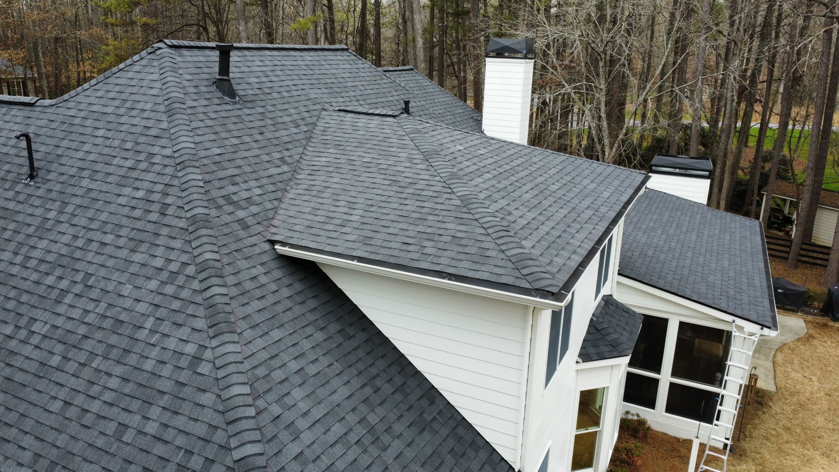 Cumming, GA Roof Replacement, CertainTeed Landmark Moire Black by Reset Roofing