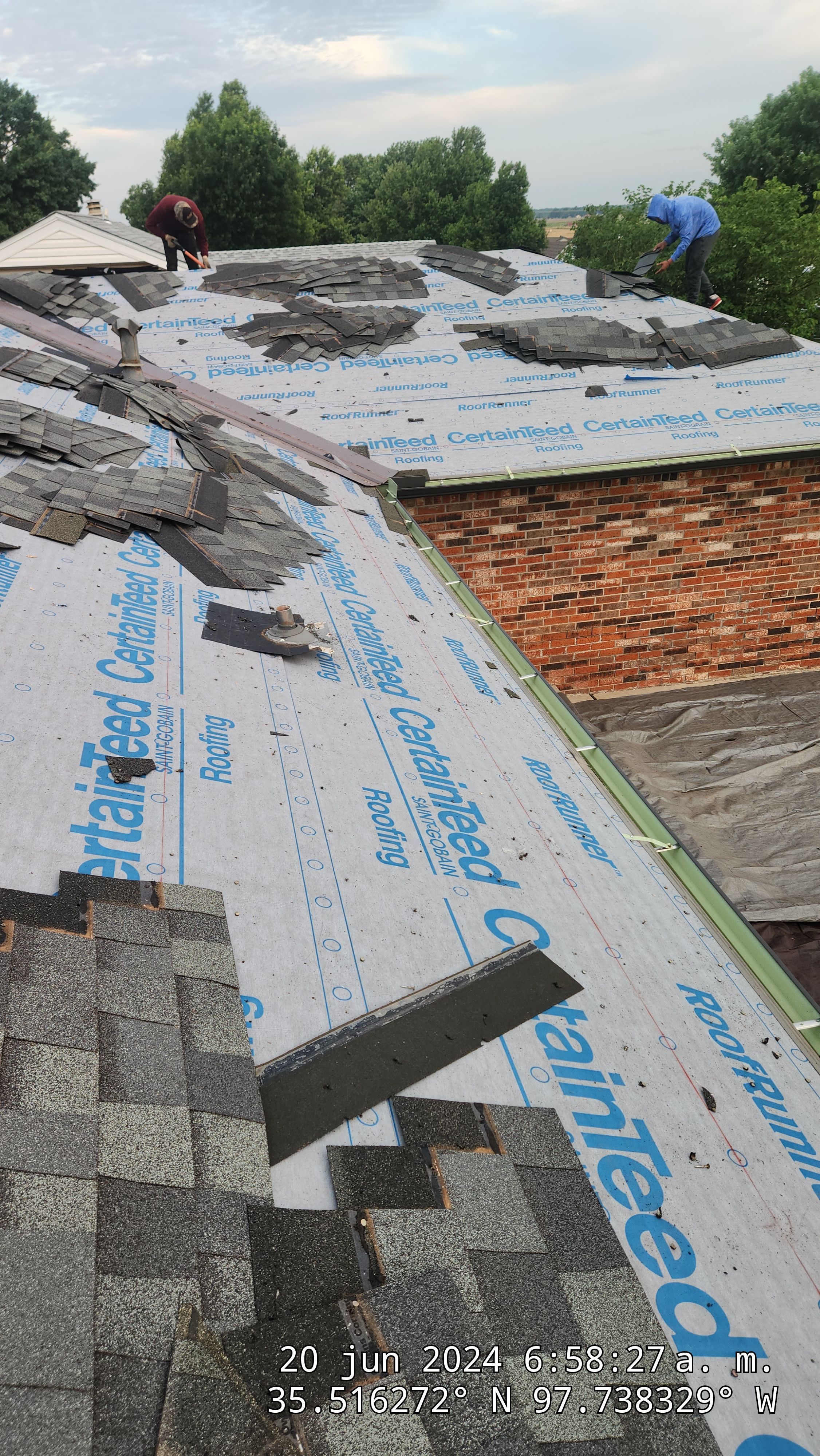 Residential Roofing Installation using Owens Corning by Castillo Roofing