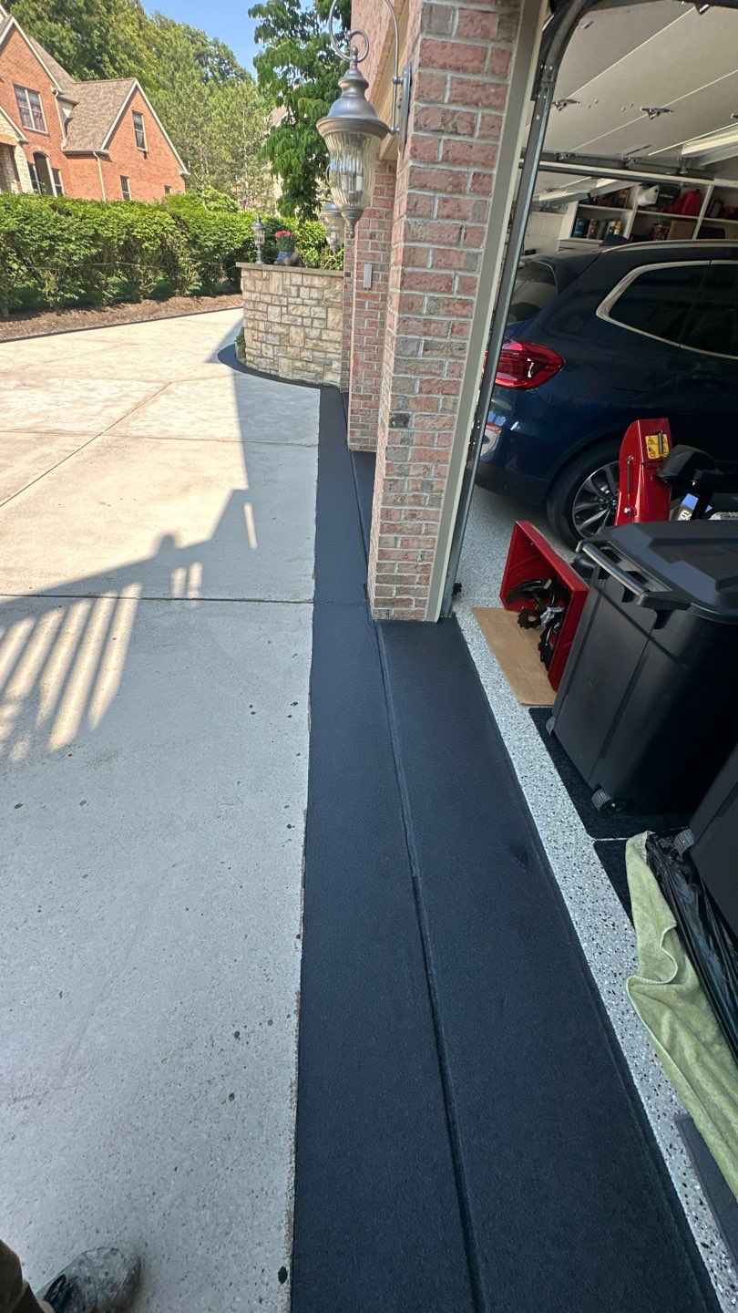 Driveway Walkway Patio Project in Canonsburg by Floors in a Day, Inc