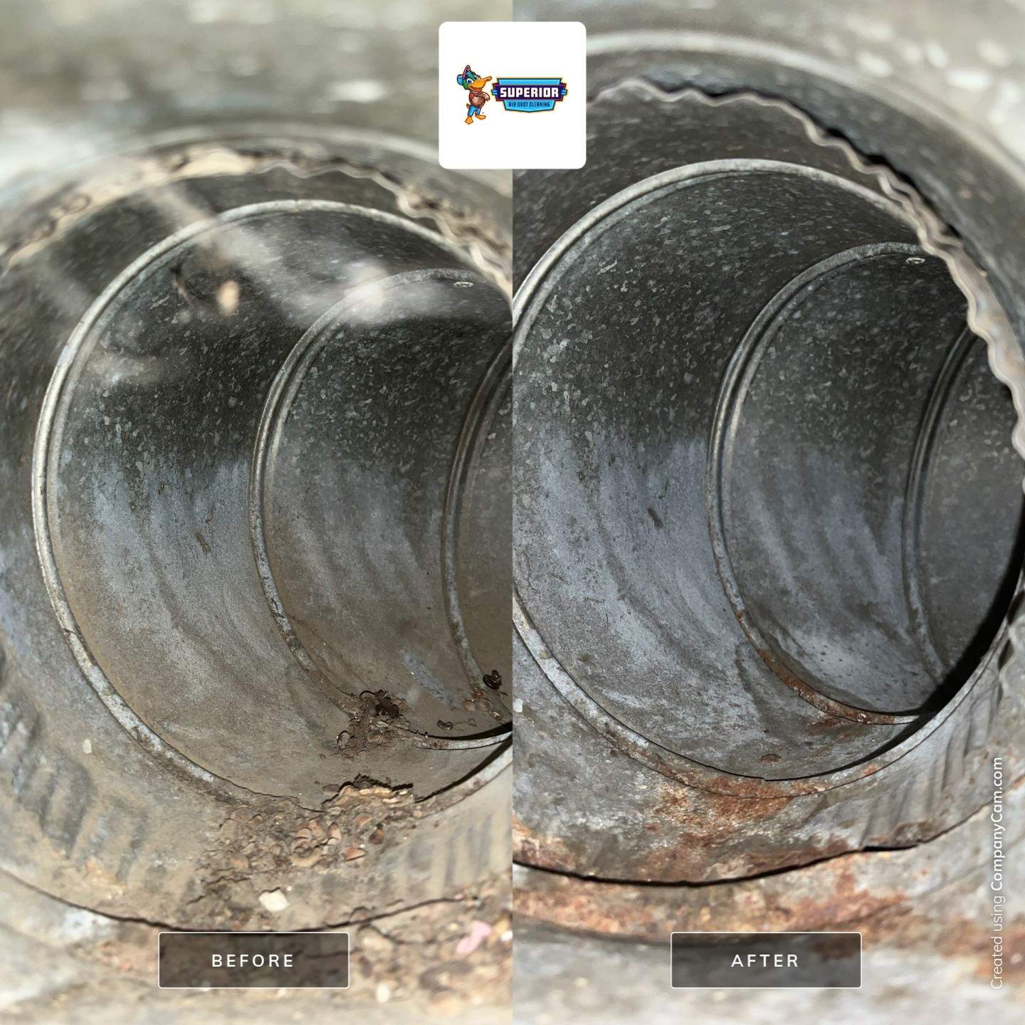Air Duct Cleaning With a Vacuum Truck in Rochester, PA by Superior Air Duct Cleaning