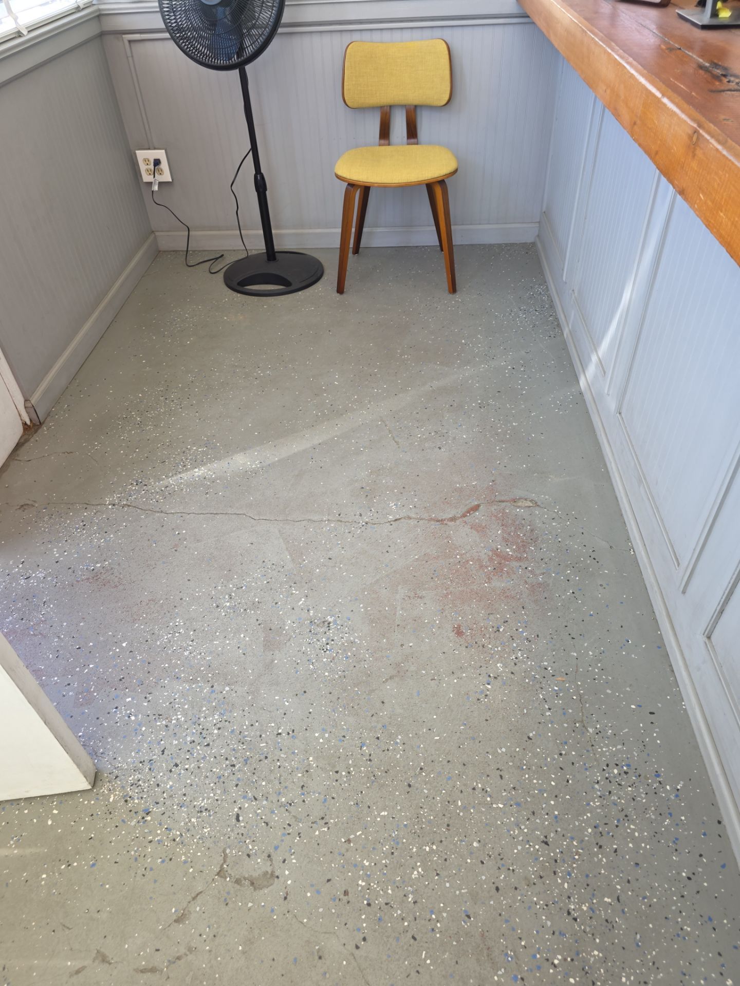 Simiron Stargazer Epoxy Coating for Commercial Auto Shop in Arroyo Grande by MGP Coatings
