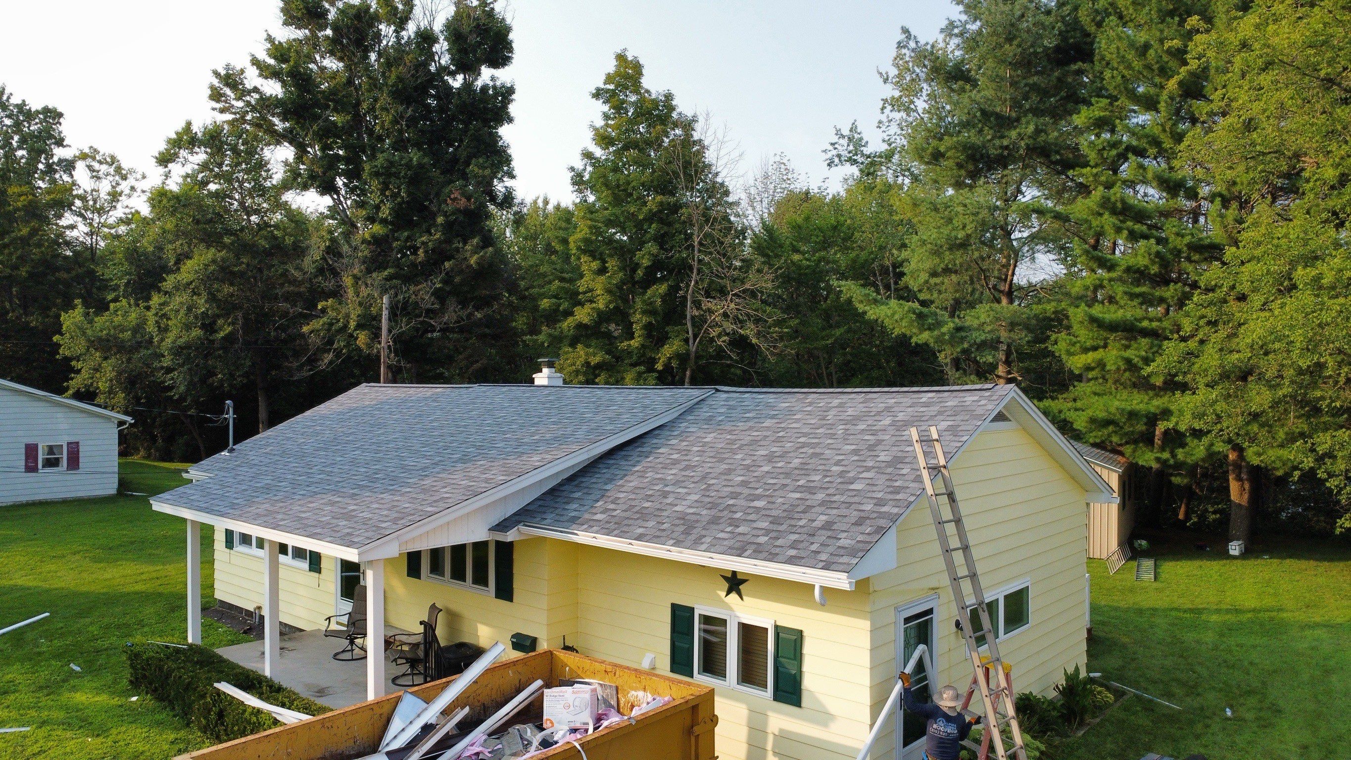 🏡 Roof Replacement Completed in Camden, NY | Owens Corning Shingles 🔨 by Alpha Omega Roofing LLC