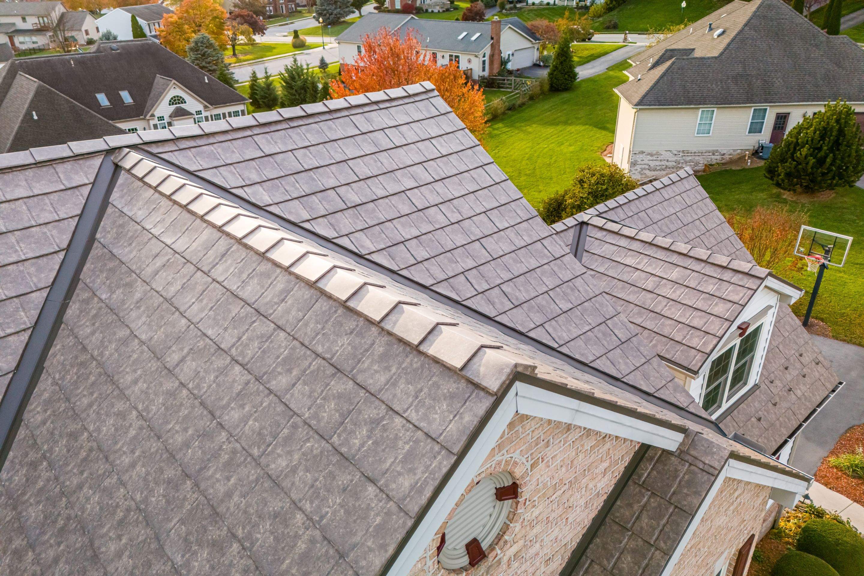 Metal roof by Esh Builders