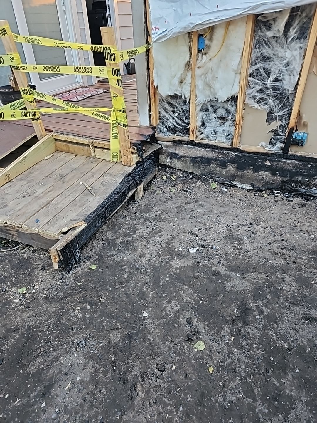 Deck and Siding Replacement from Fire Damage by JTX Pro Services LLC