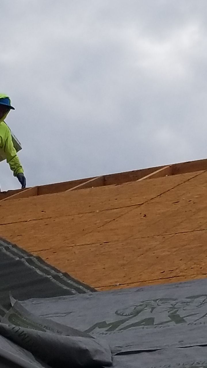 Residential Roofing Installation using GAF Natural Shadow  by A & H Roofing and Contracting, LLC