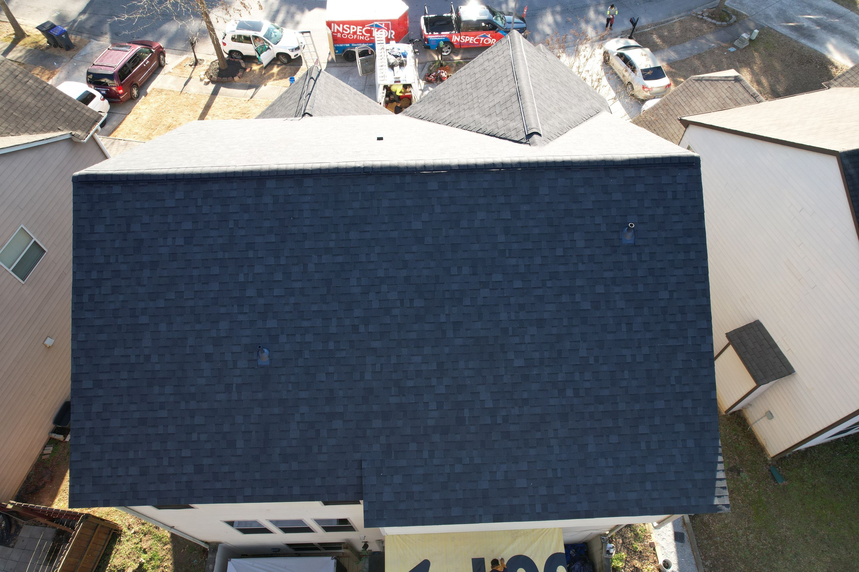 Residential Roofing Installation using Owens Corning by Inspector Roofing and Restoration