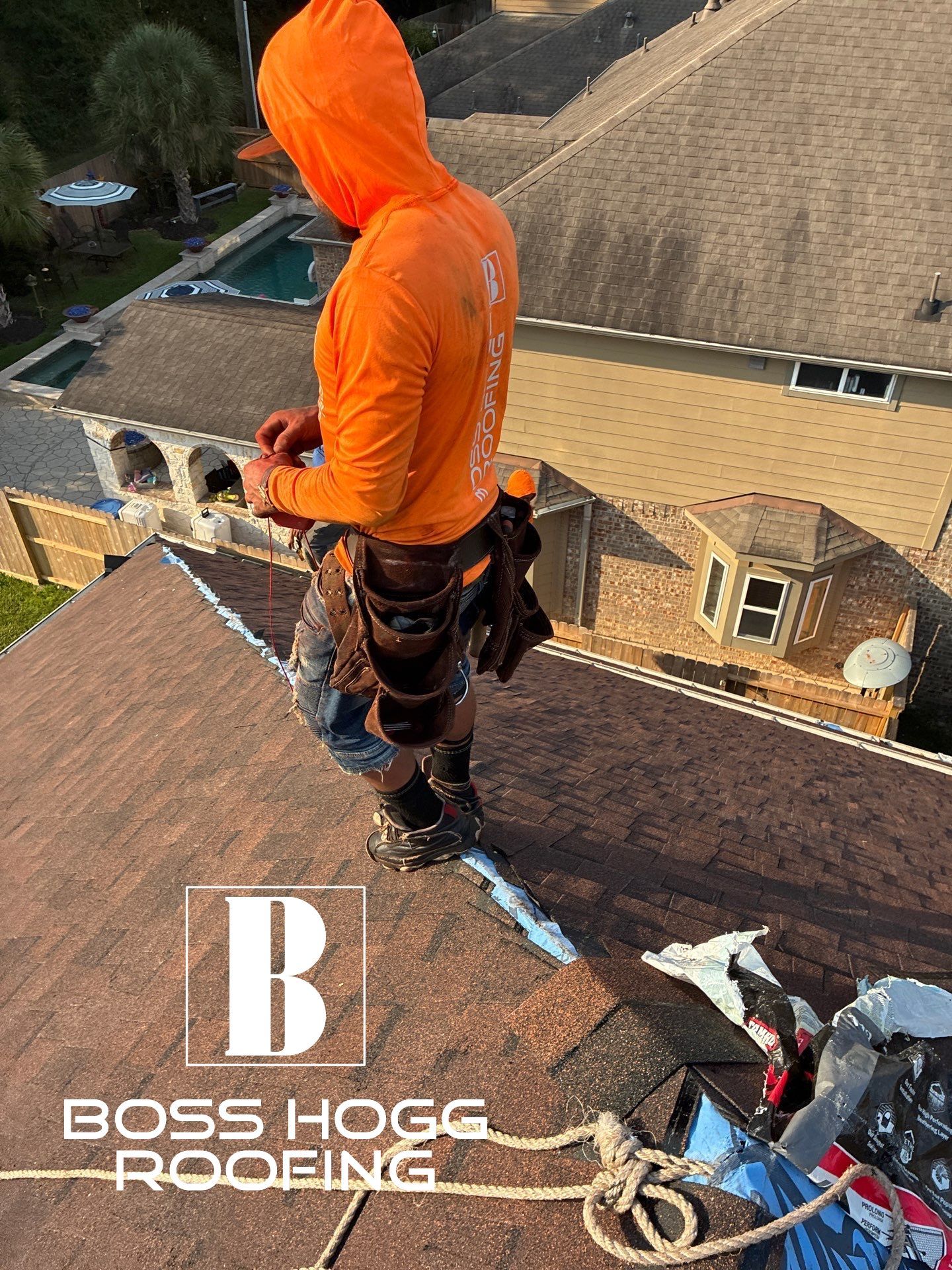 Project in Humble by Boss Hogg Roofing