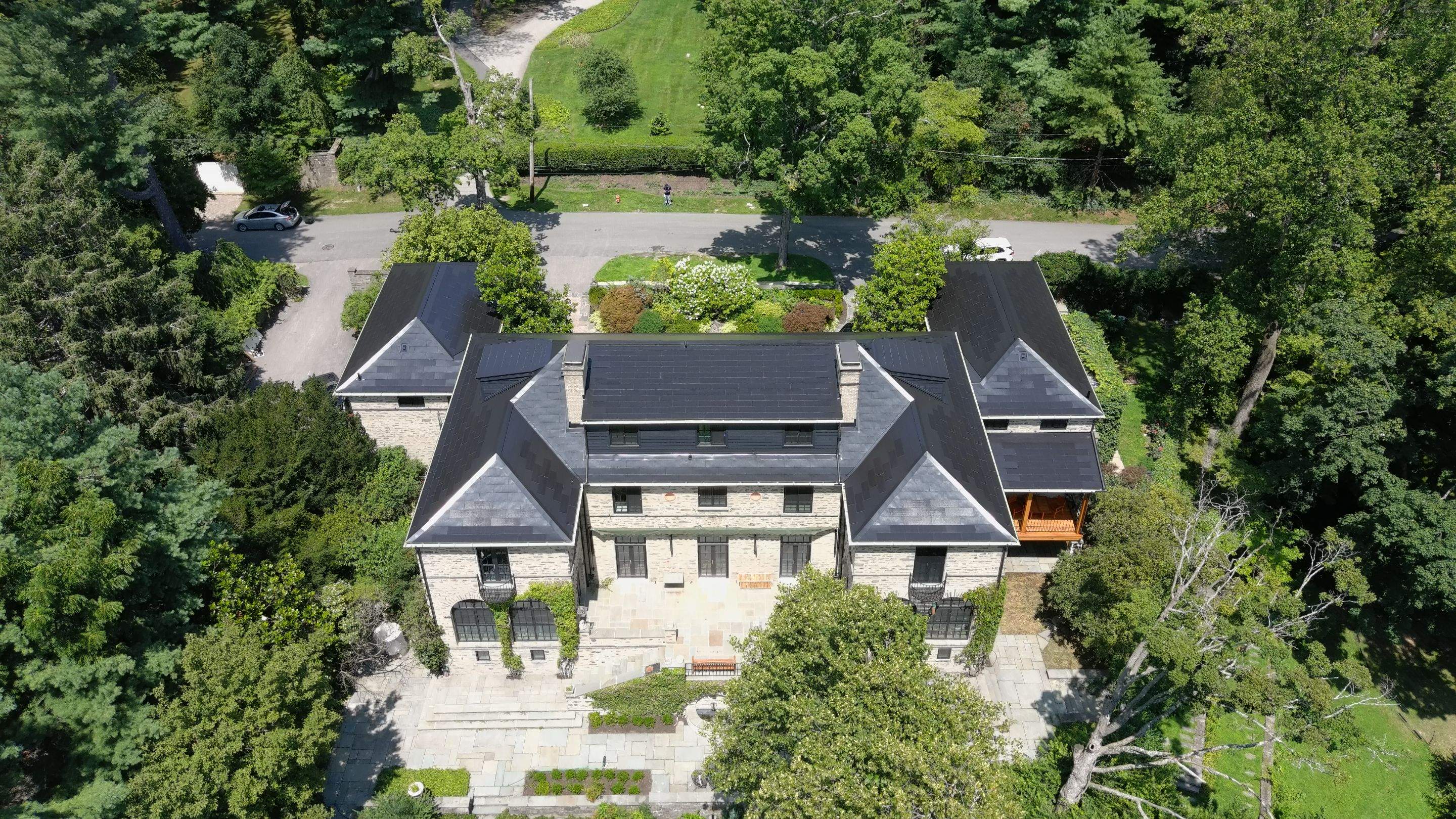Tesla Solar Roof and SPAN Panel Installation in Philadelphia by American Home Contractors
