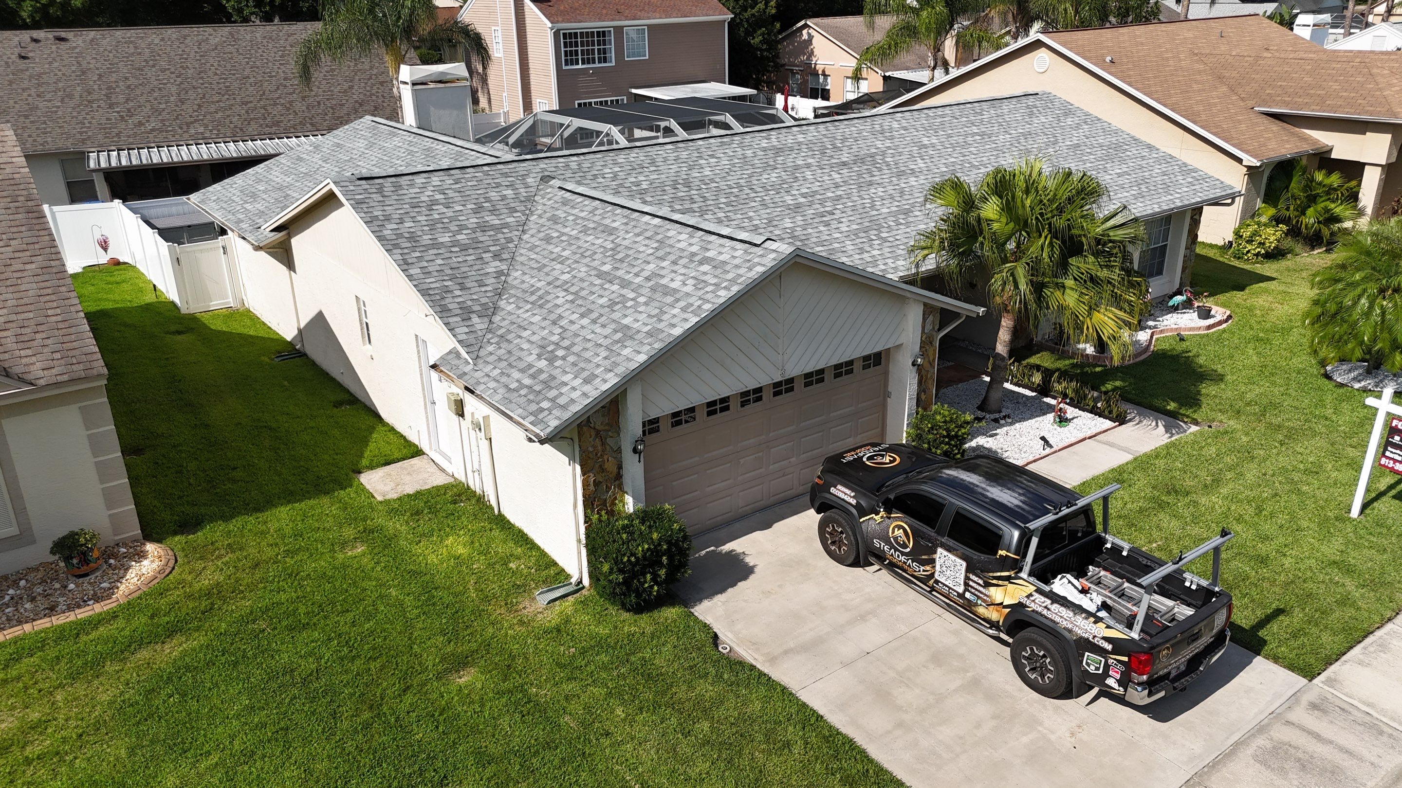 Roof Replacement in Tampa, FL by Steadfast Roofing 