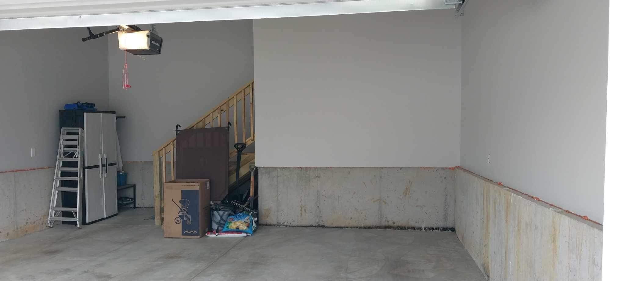 Garage ceiling and walls painting  by Laser Focused Solutions LLC