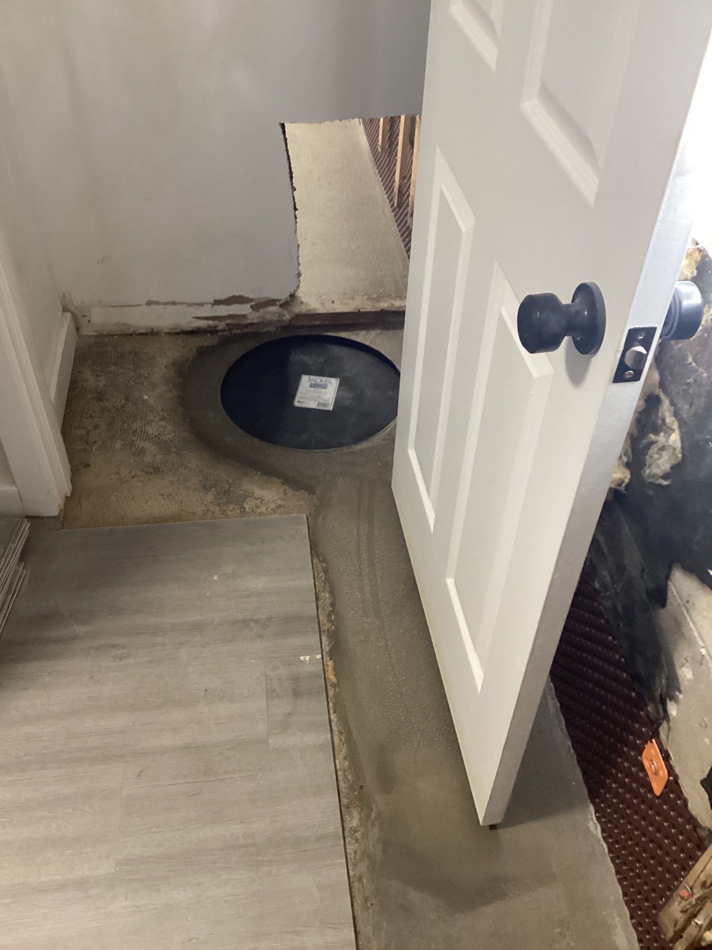 French Drain using pipes by Stone Waterproofing