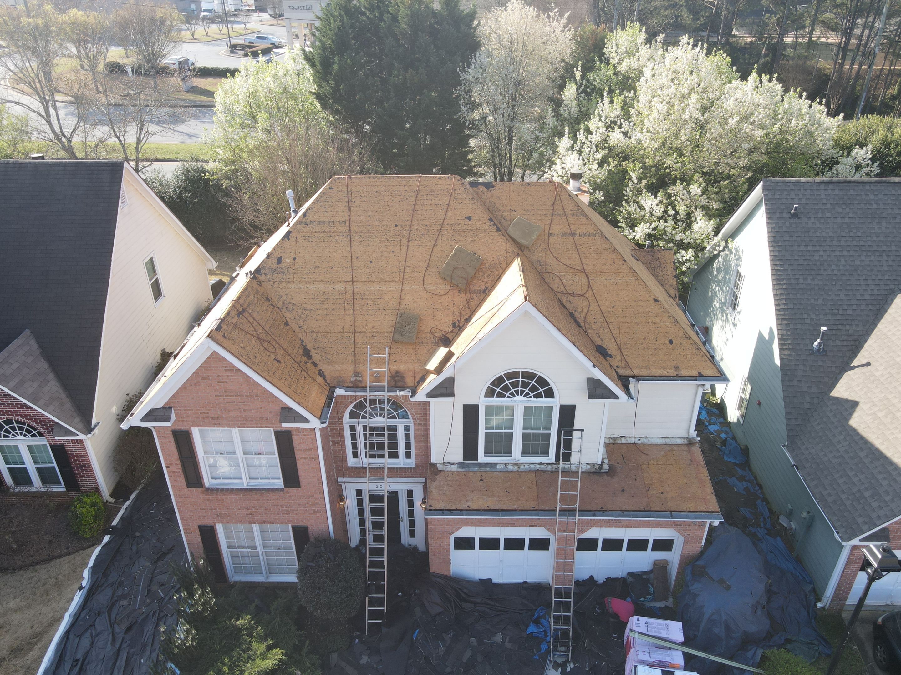 Residential Roofing Installation using Owens Corning by Inspector Roofing and Restoration