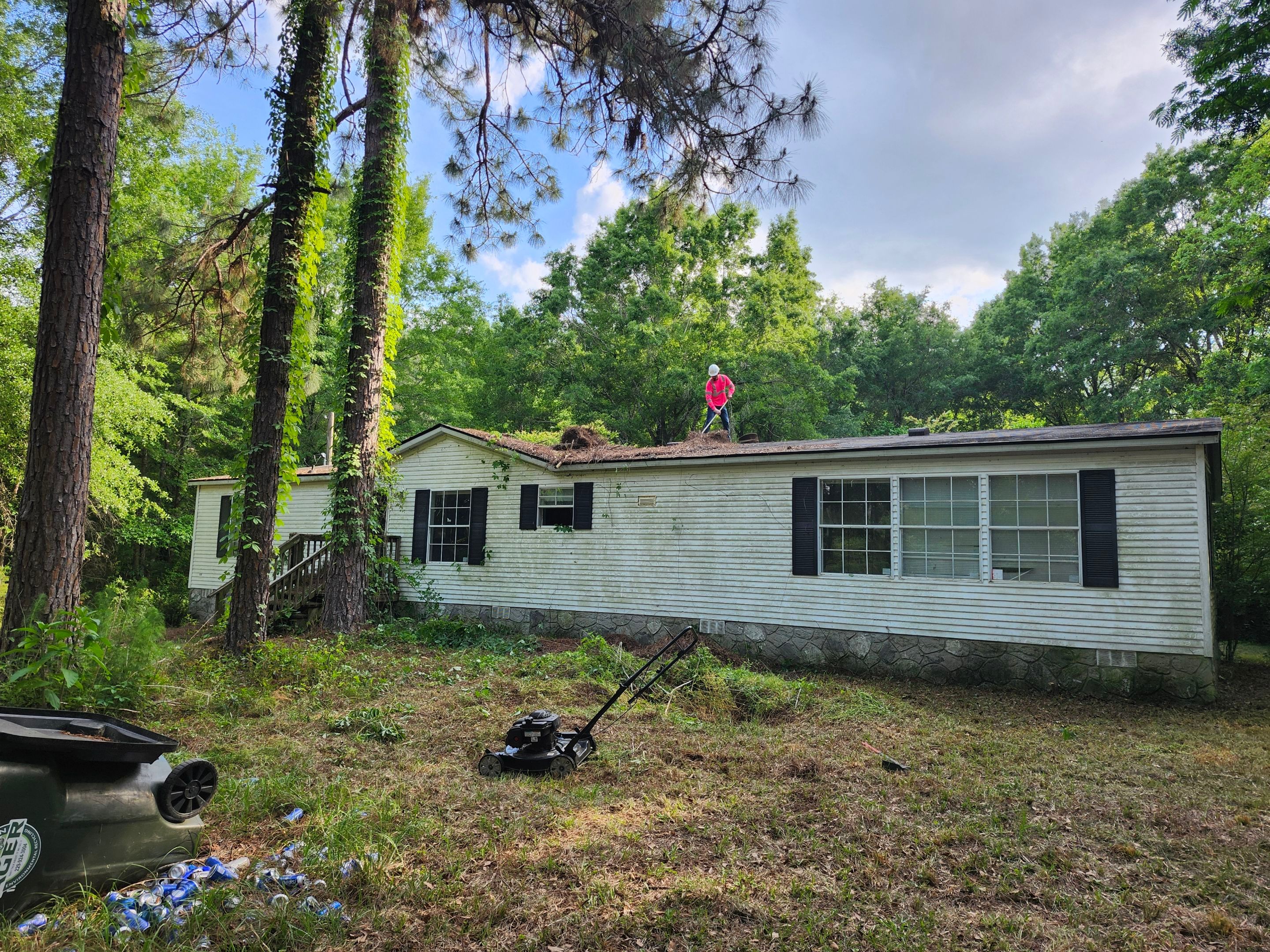 Exterior Clearing - tree trimming - grass cut by Swift Signings and Services LLC