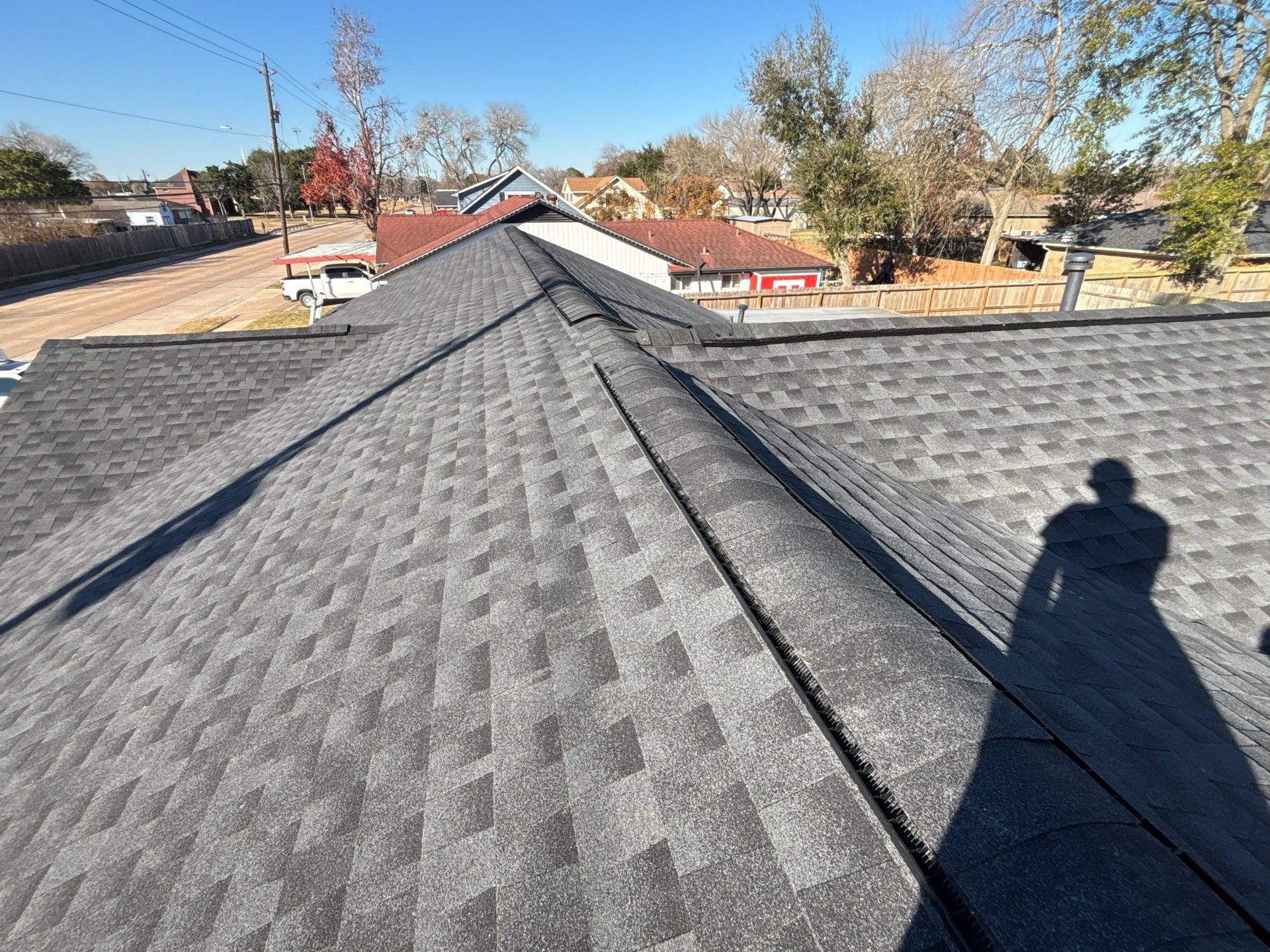 Residential Roof Replacement using GAF HDZ - Charcoal shingles by Elite Roofing LLC