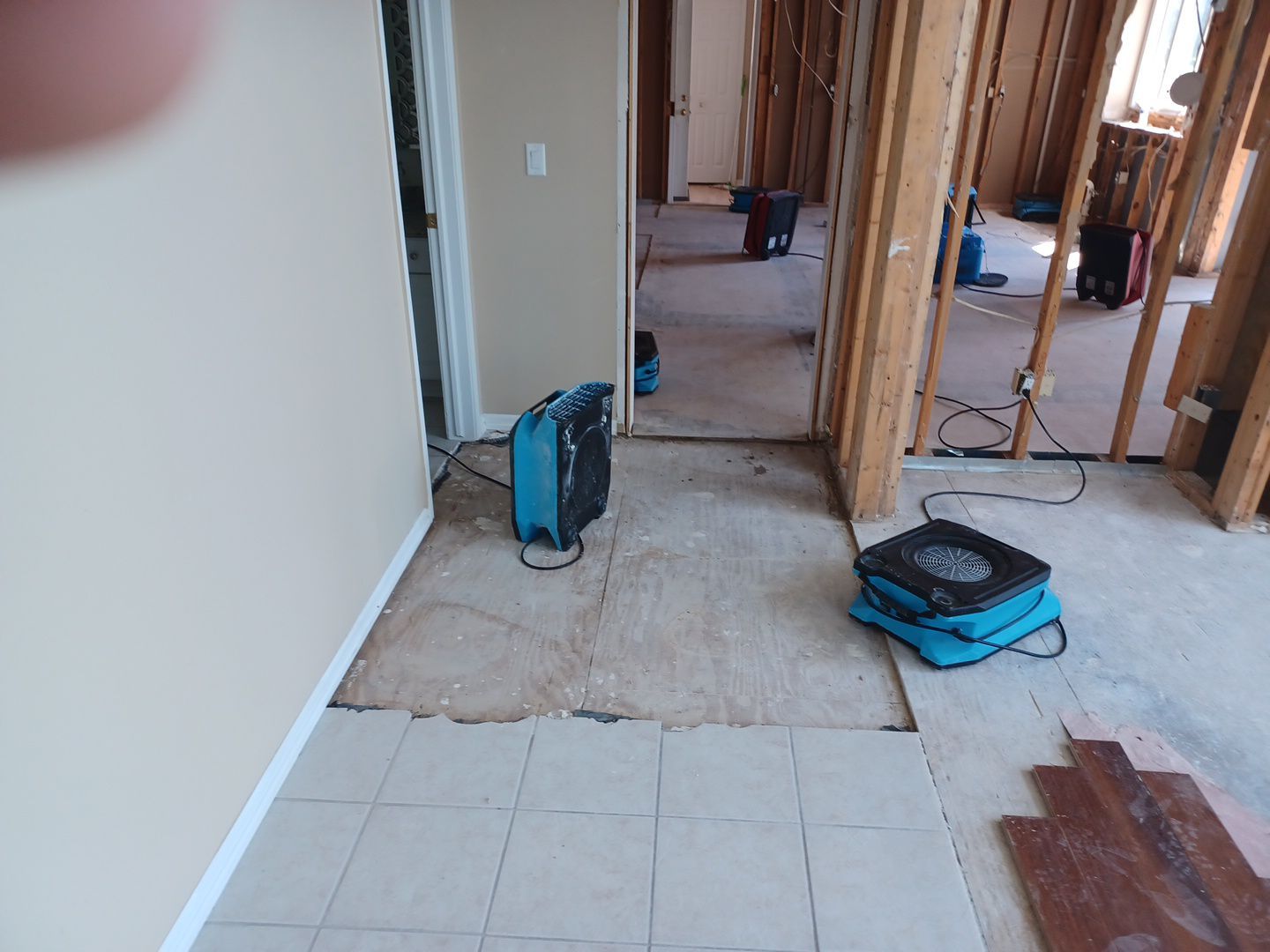 Project in Canton by EzDry Water Mitigation & Property Restoration