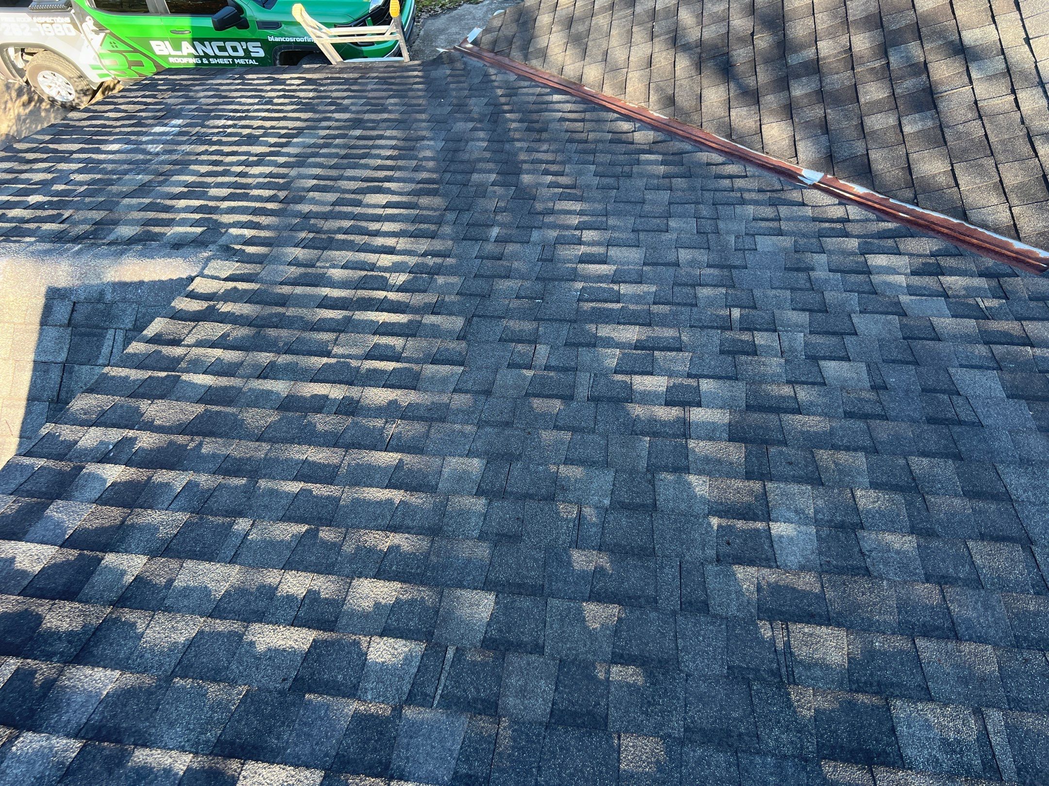 Project in Baton Rouge, LA by Blanco's Roofing & Sheet Metal