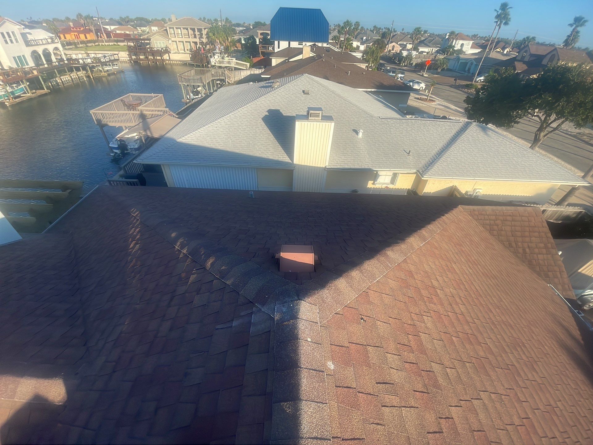 Residential Roofing Installation using GAF HDZ Shakewood by Lighthouse Roofing
