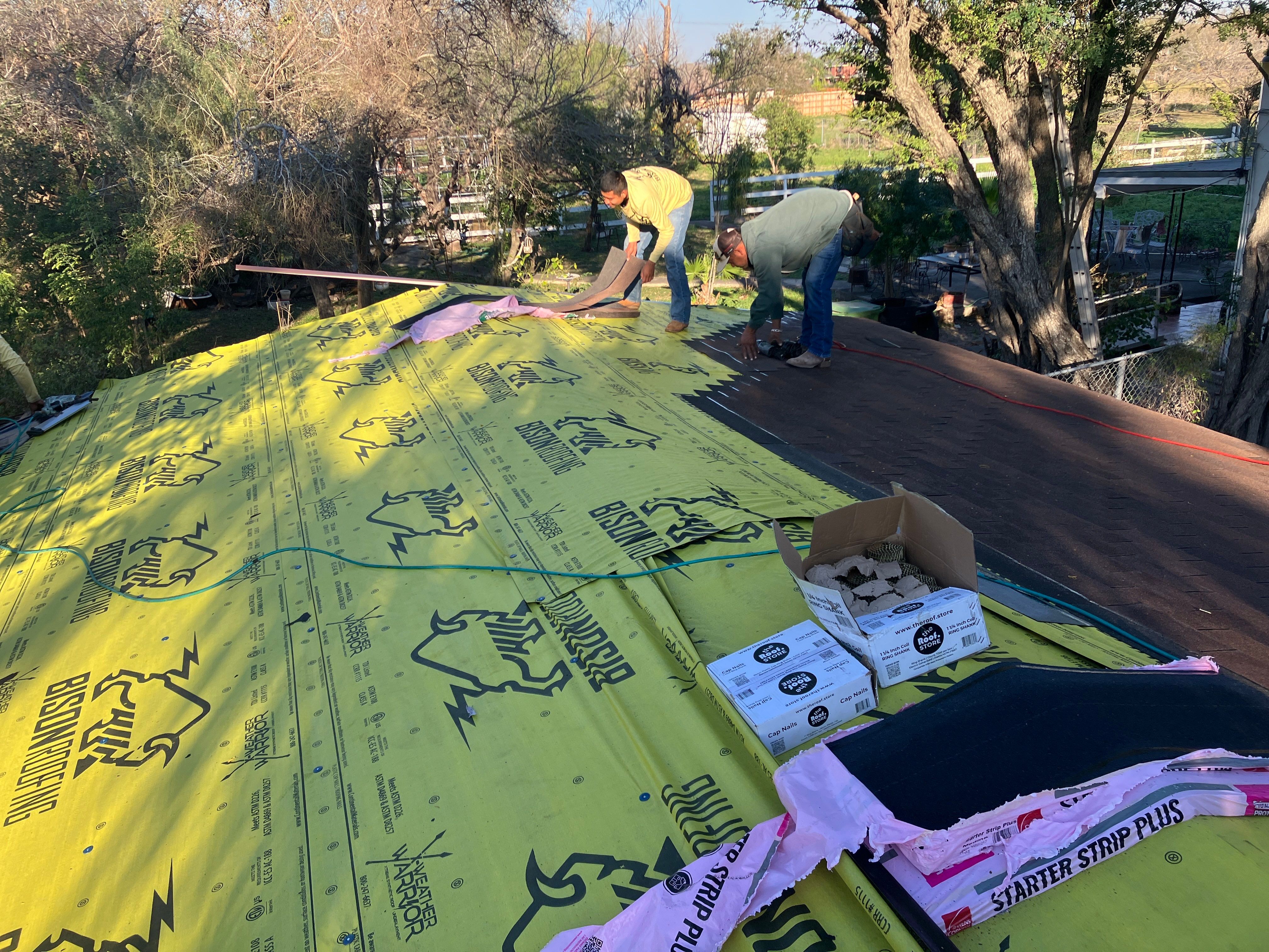Missoin Roof Project by Bison Roofing  