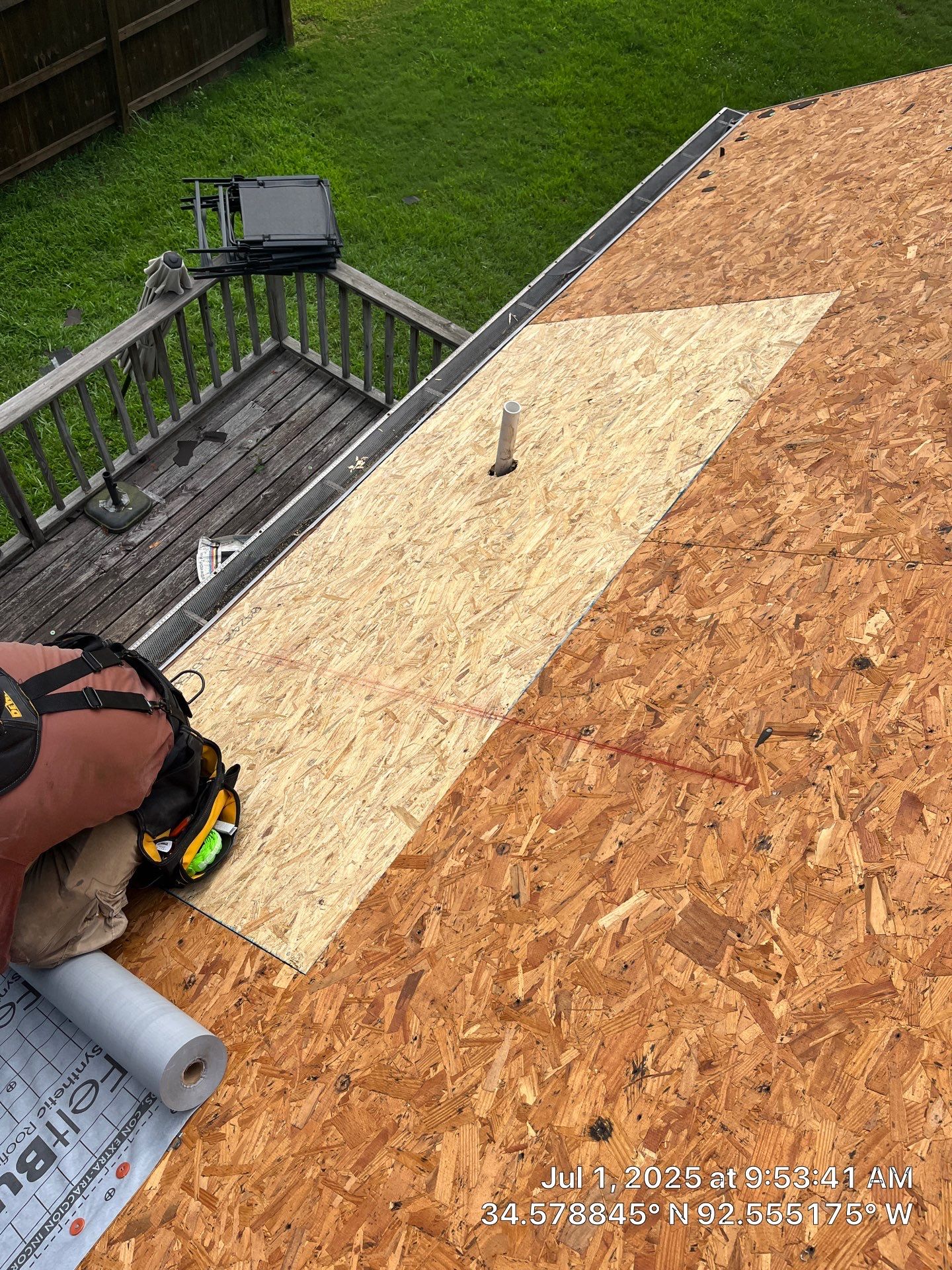 Benton Roof Replacement Featuring GAF Timberline HDZ Shingles by Temple Roofing and Exteriors