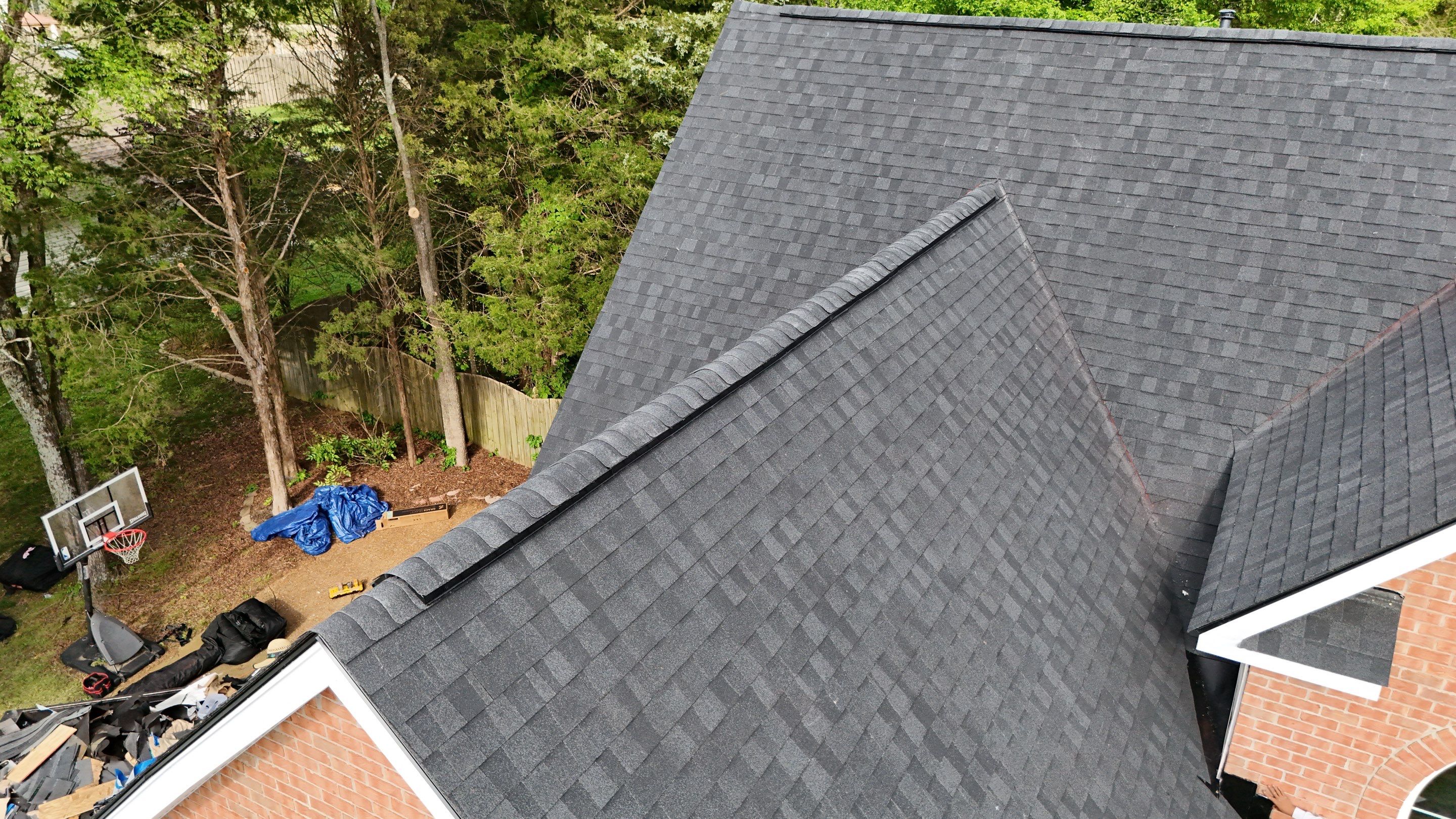 Charcoal Black Re-Roof by Royal House LLC