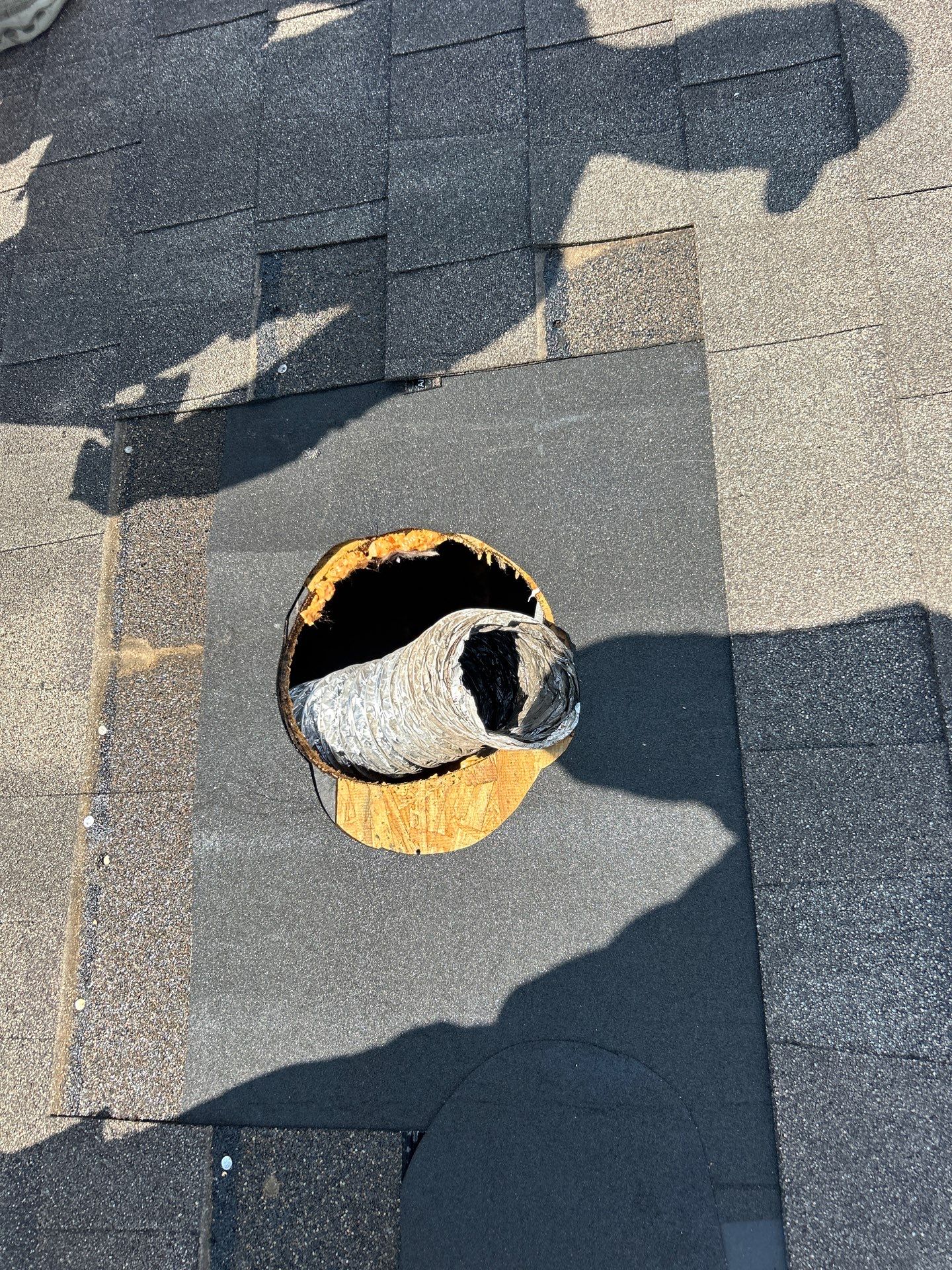 Hail Damage using Owen's Corning Duration (Lifetime) Shingles by Roof Repair Company