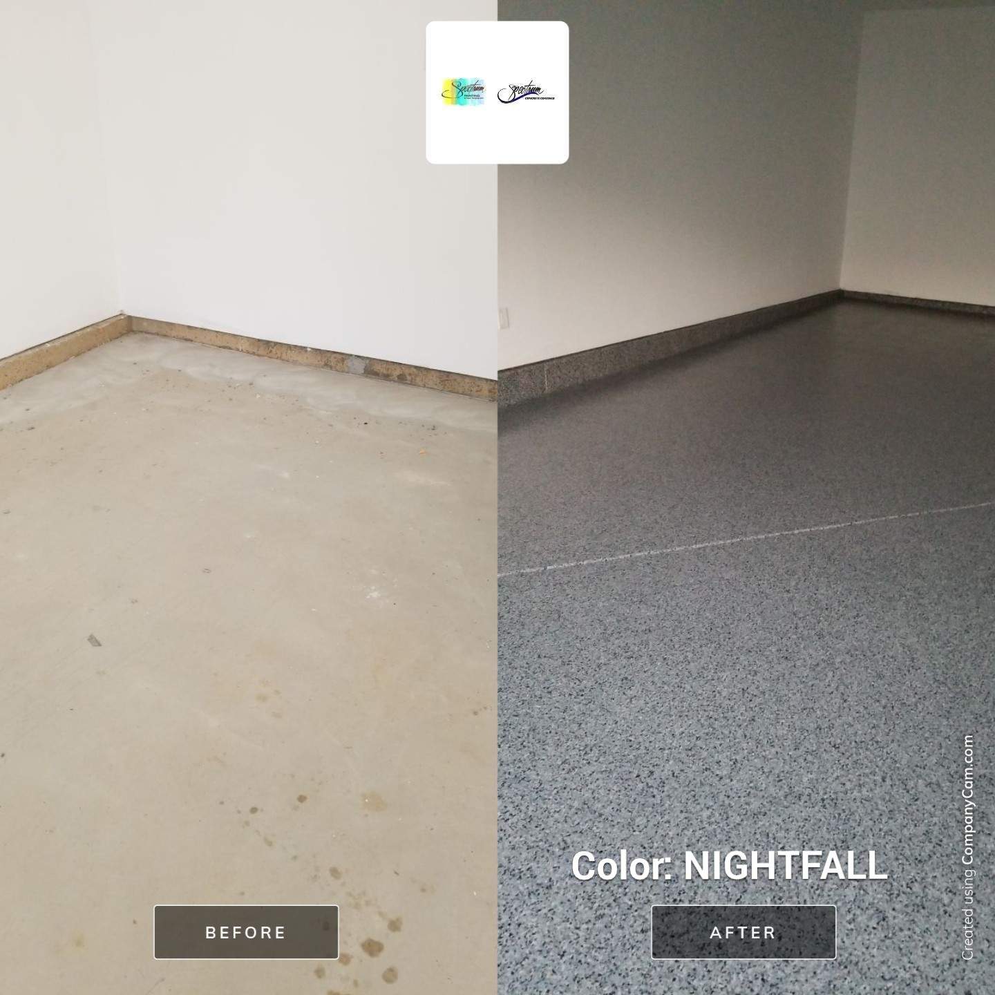 Garage in Nightfall by Spectrum Painting, LLC