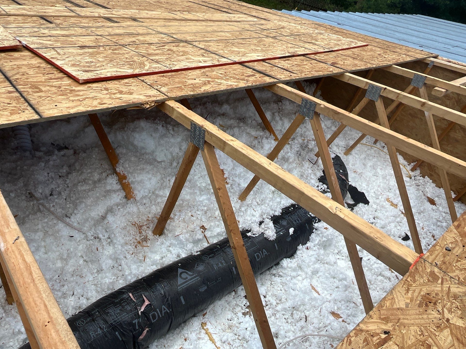 Residential Roofing Installation using Owen's Corning Duration (Lifetime) Shingles by Roof Repair Company