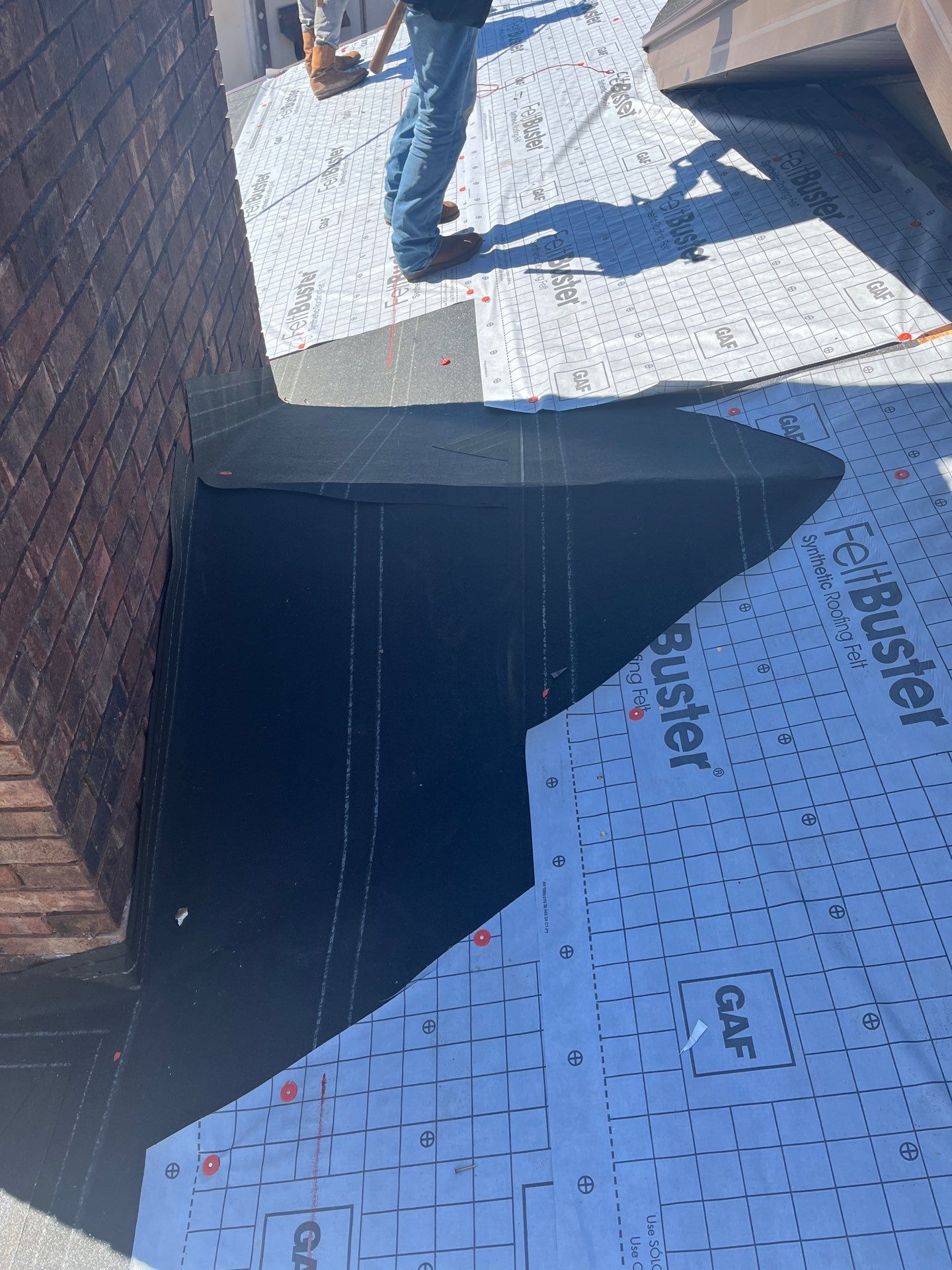 Residential Roof Replacement With GAF Architectural Shingles in Hot Springs by Temple Roofing and Exteriors