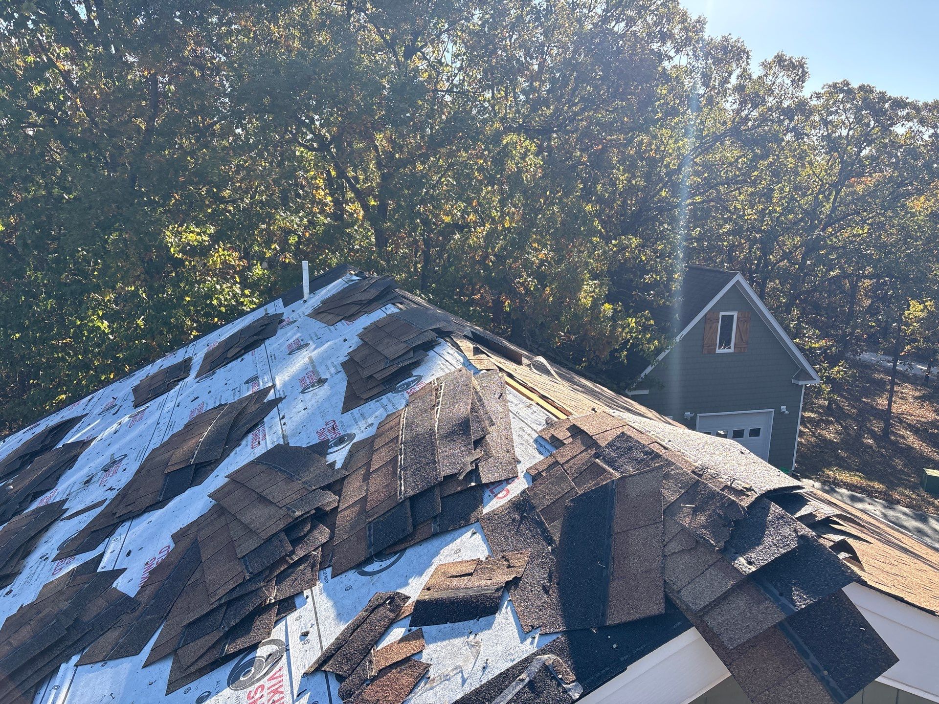 Residential Roof + Gutters & Downspouts & Gutter Guards Install  by Titan Commercial & Residential Roofing 