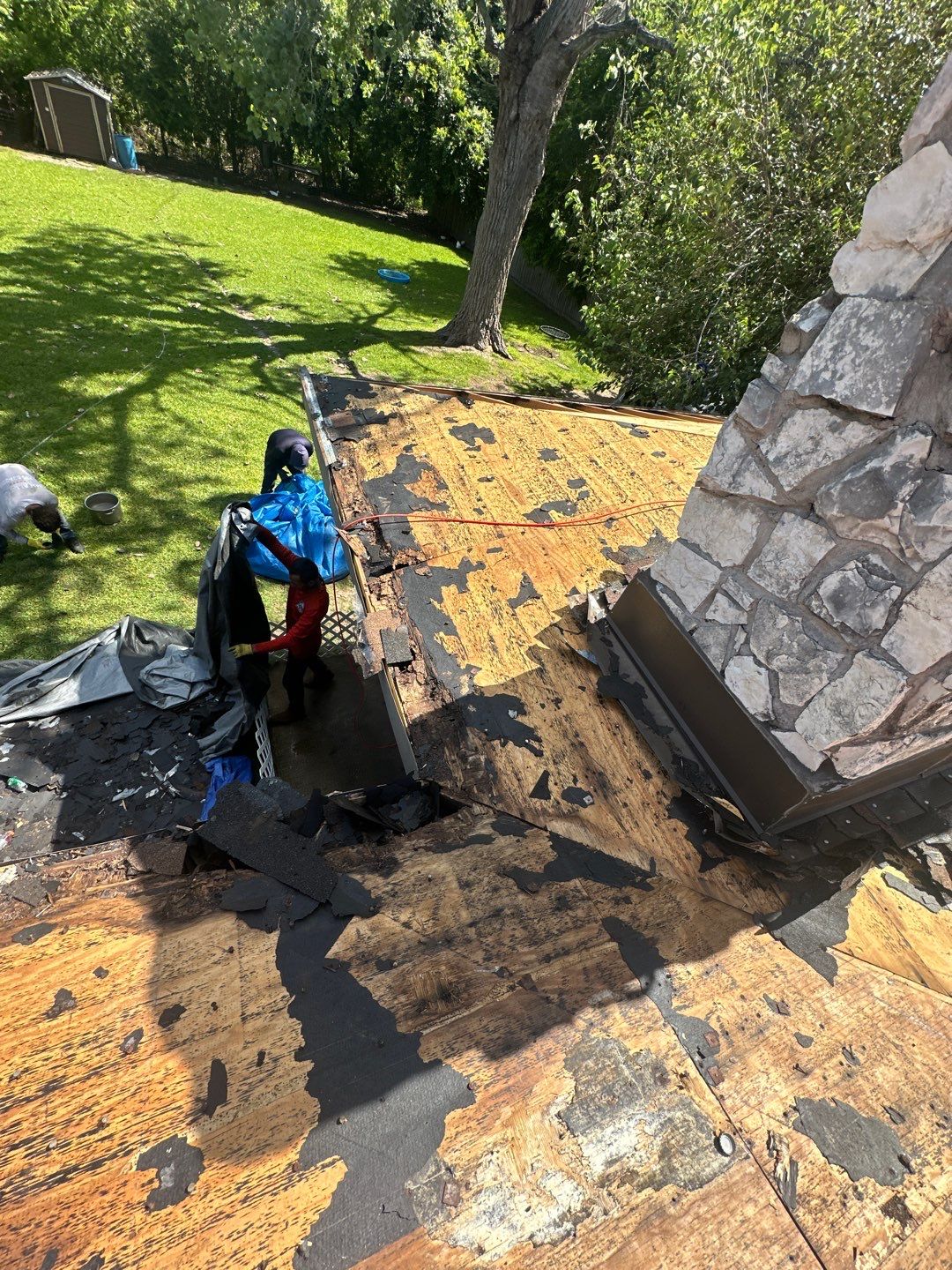 Residential Roofing Installation using Owen's Corning Duration (Lifetime) Shingles by Roof Repair Company