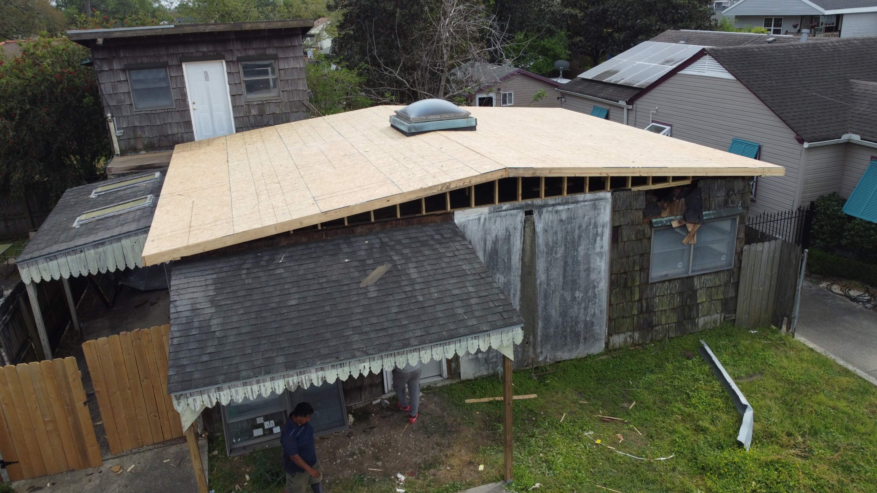 Roof Replacement in New Orleans by HDS Contractors