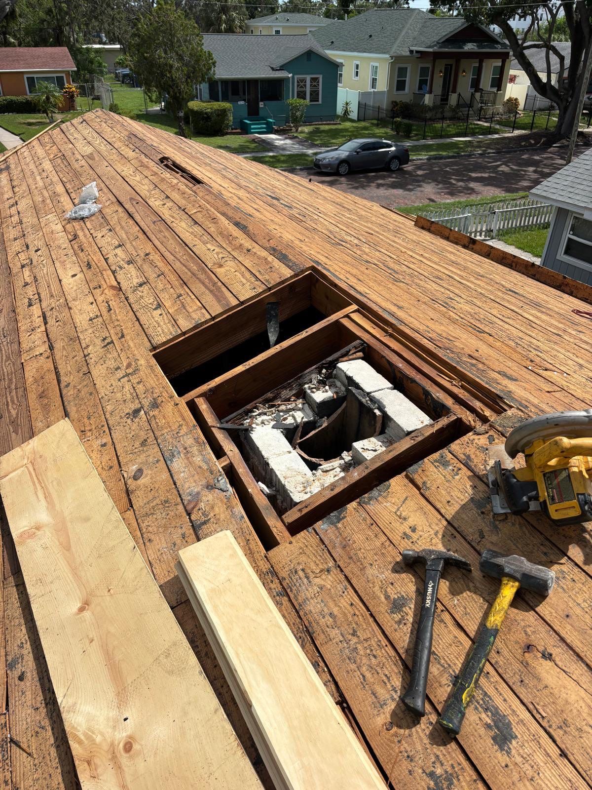 Project in St. Petersburg 33712 by Mitchell Roofing Company LLC 