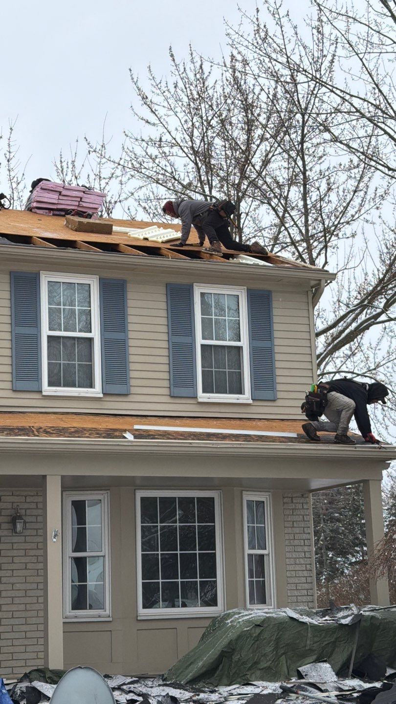 Roof Replacement using Owens Corning Driftwood by 180 Contractors