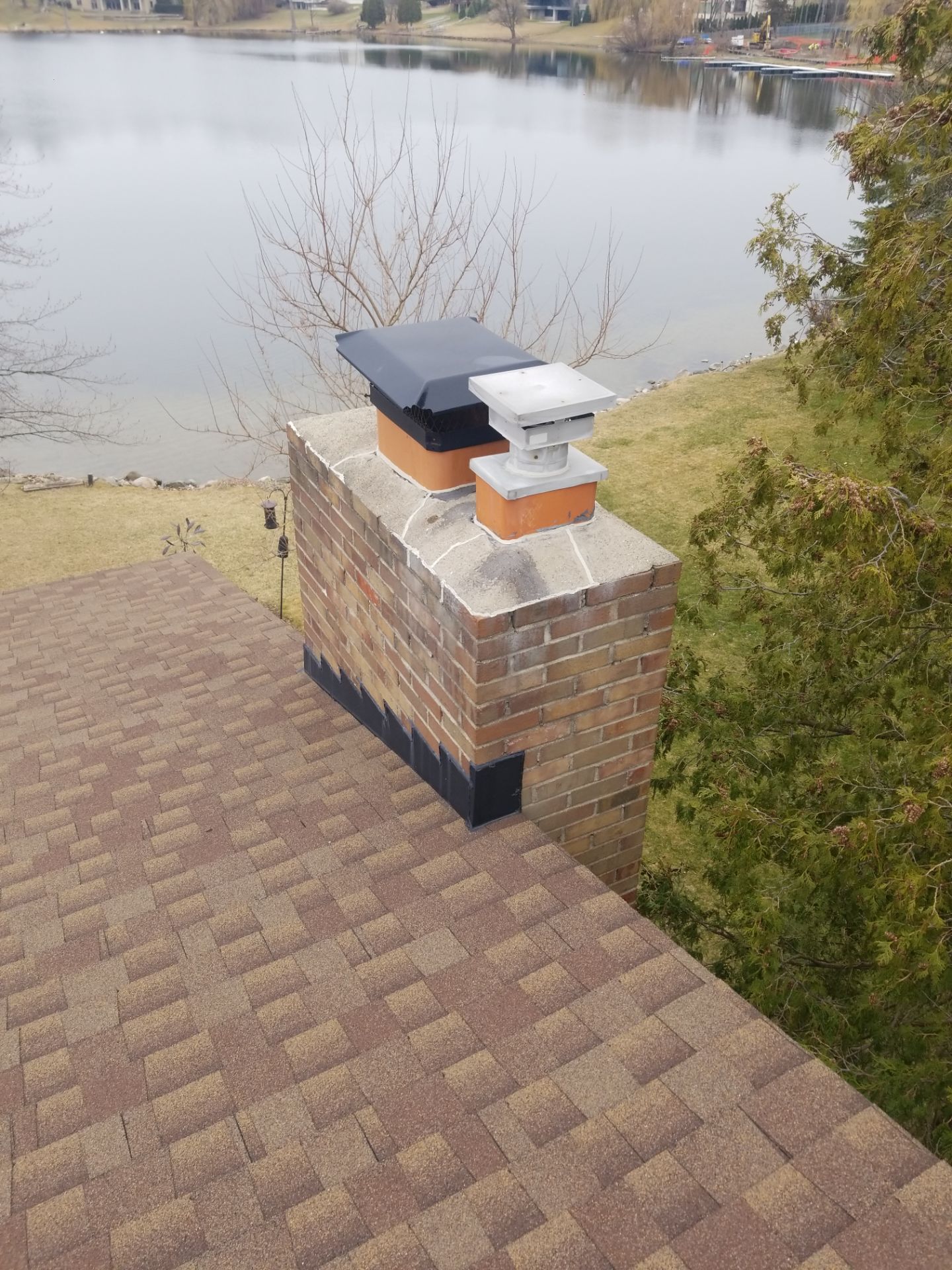 Velux Skylights, GAF Roofing, Front Porch Overhang by Northwest Construction
