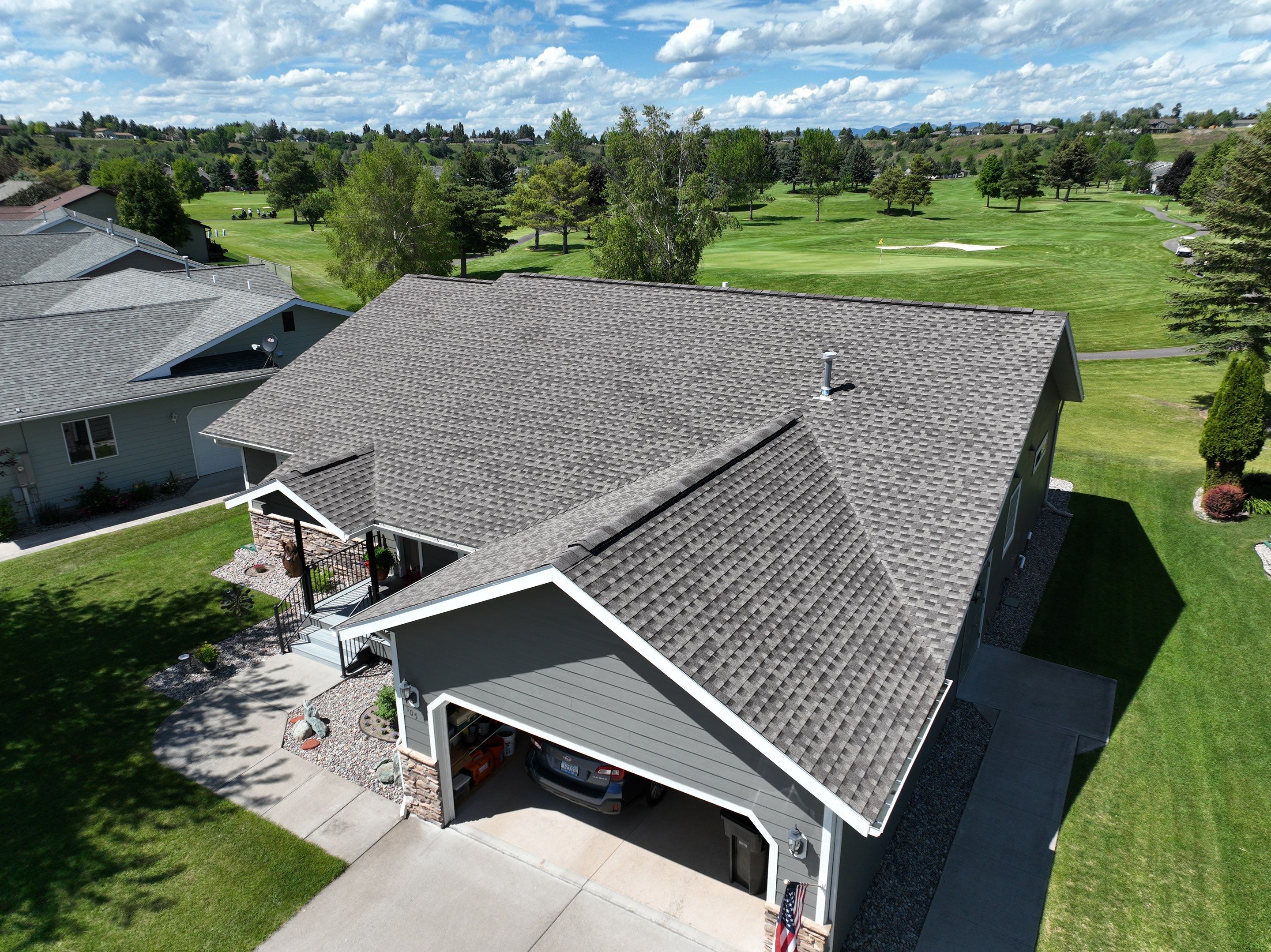 GAF Timberline HDZ - Mission Brown by Montana Roofing Solutions