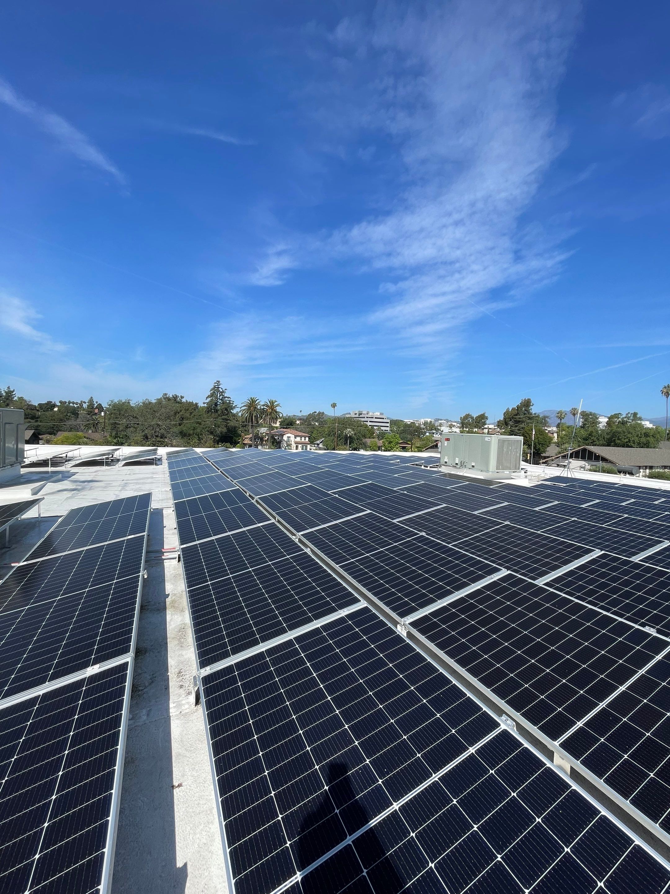 Commercial Solar Panel Cleaning by Palm Coast Solar Cleaning