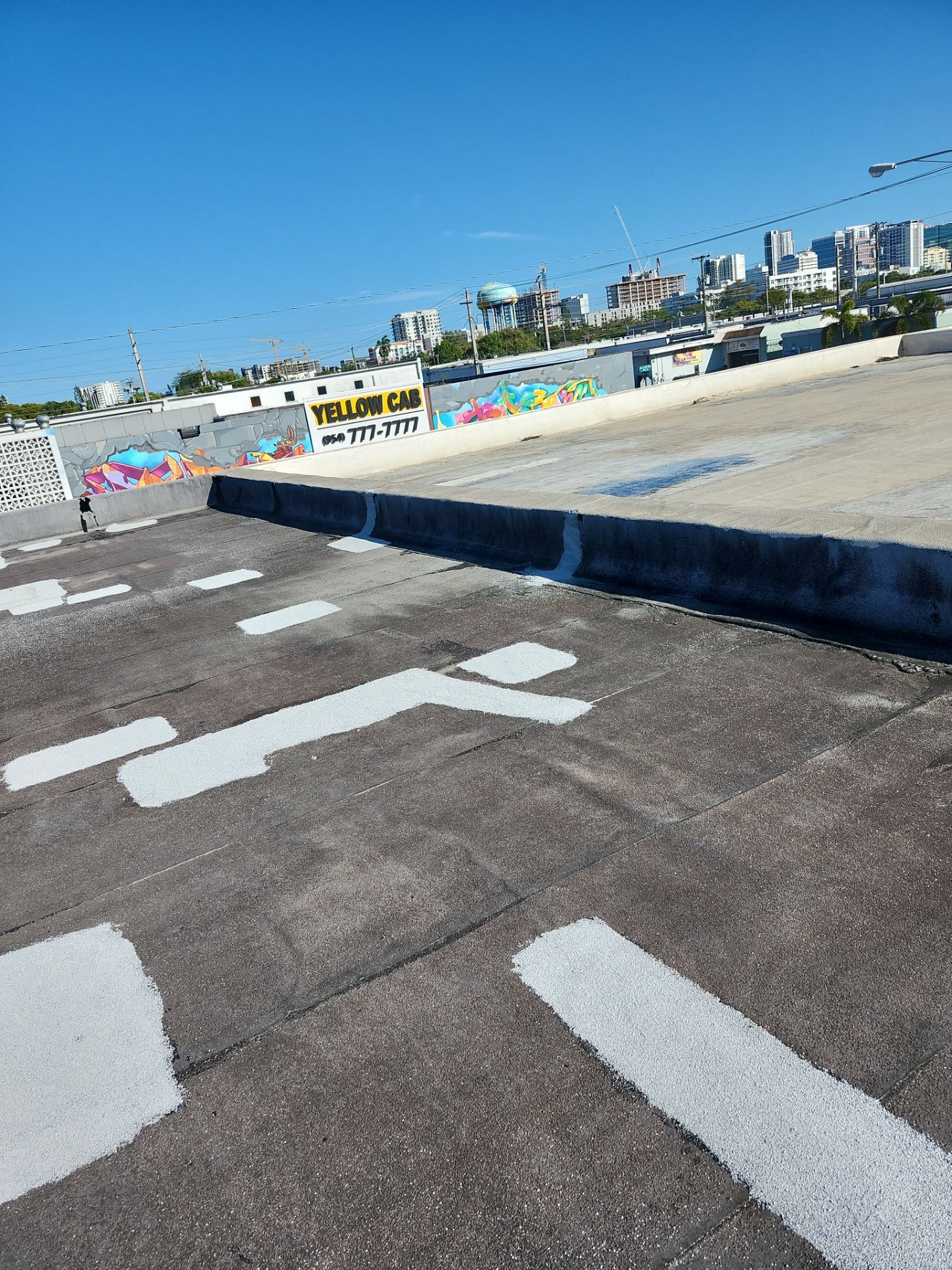 Flat Roof Repair on Commercial building in Fort Lauderdale by Aastro Roofing