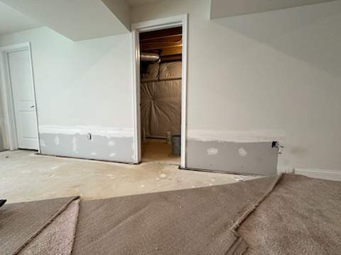 Full Basement Finishing – Drywall, Doors & Trim | Middletown, DE by Laser Focused Solutions LLC
