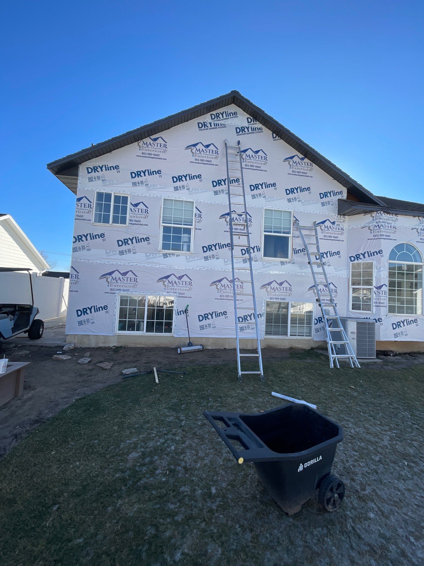 Project in Orem by Master Rain Gutters.