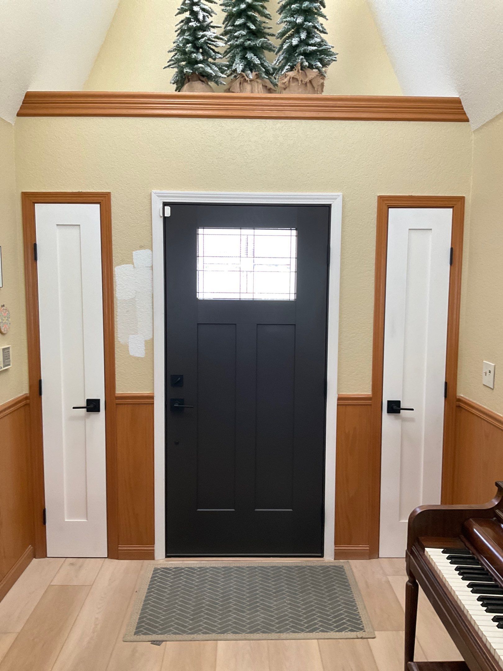 Therma Tru Entry door and 2 cutom interior Tru Stile Doors by HomeStory Doors