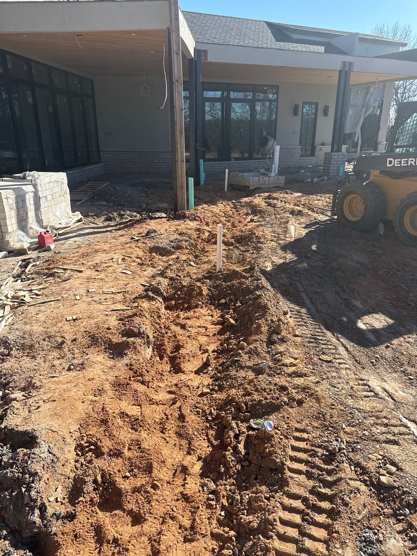 Project in Bixby, OK New construction  by BA Lawns and Landscaping LLC 